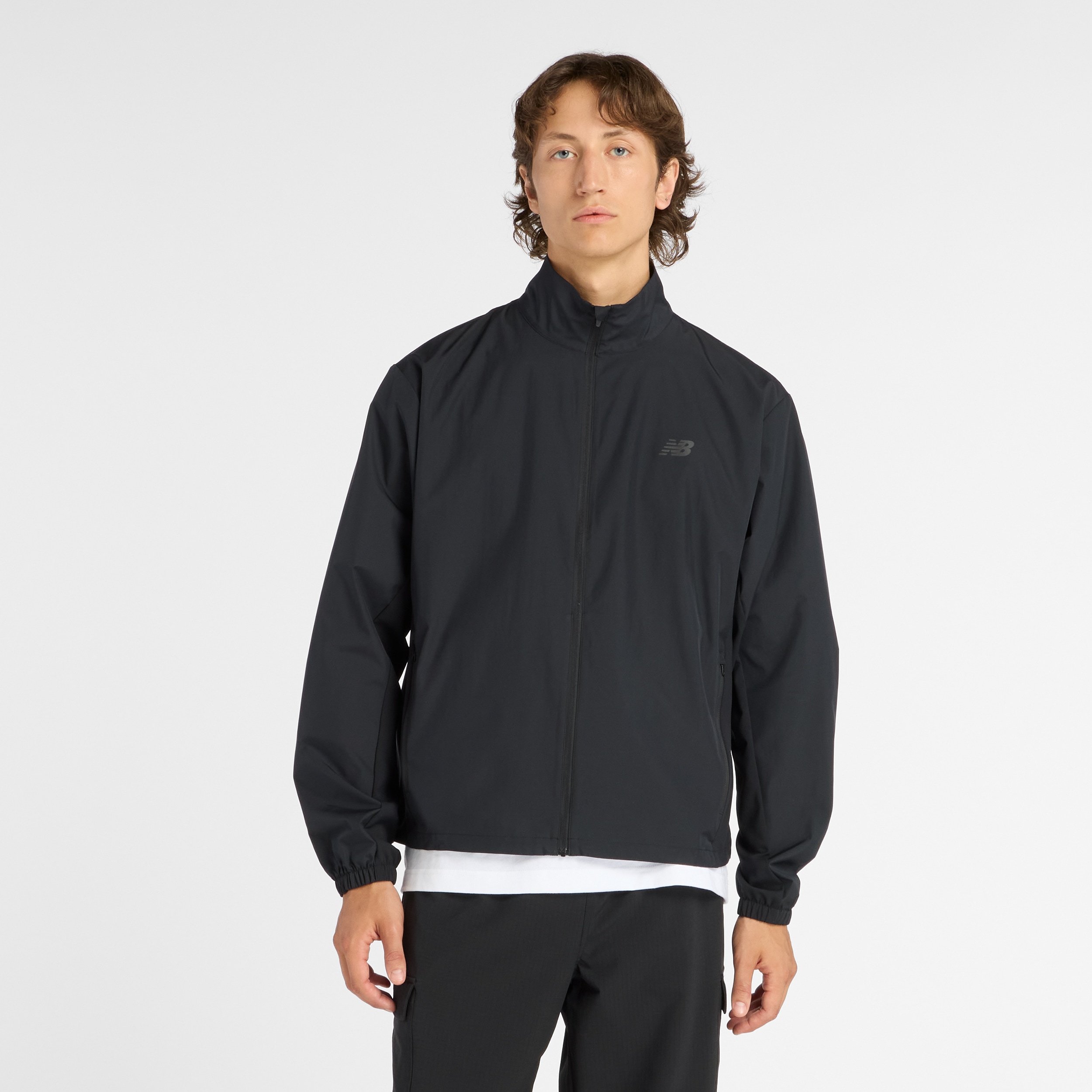 New Balance Laufjacke "FAST DAYS JACKET" feuchtigkeitsableitendes Material, mit Bewegungsfreiheit