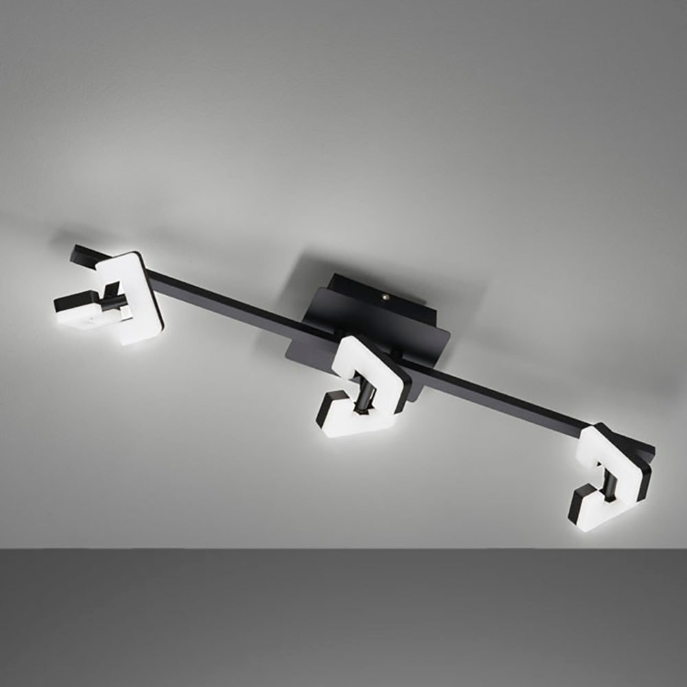 FISCHER & HONSEL Deckenstrahler »Ray«, 3 flammig-flammig, langlebige LED