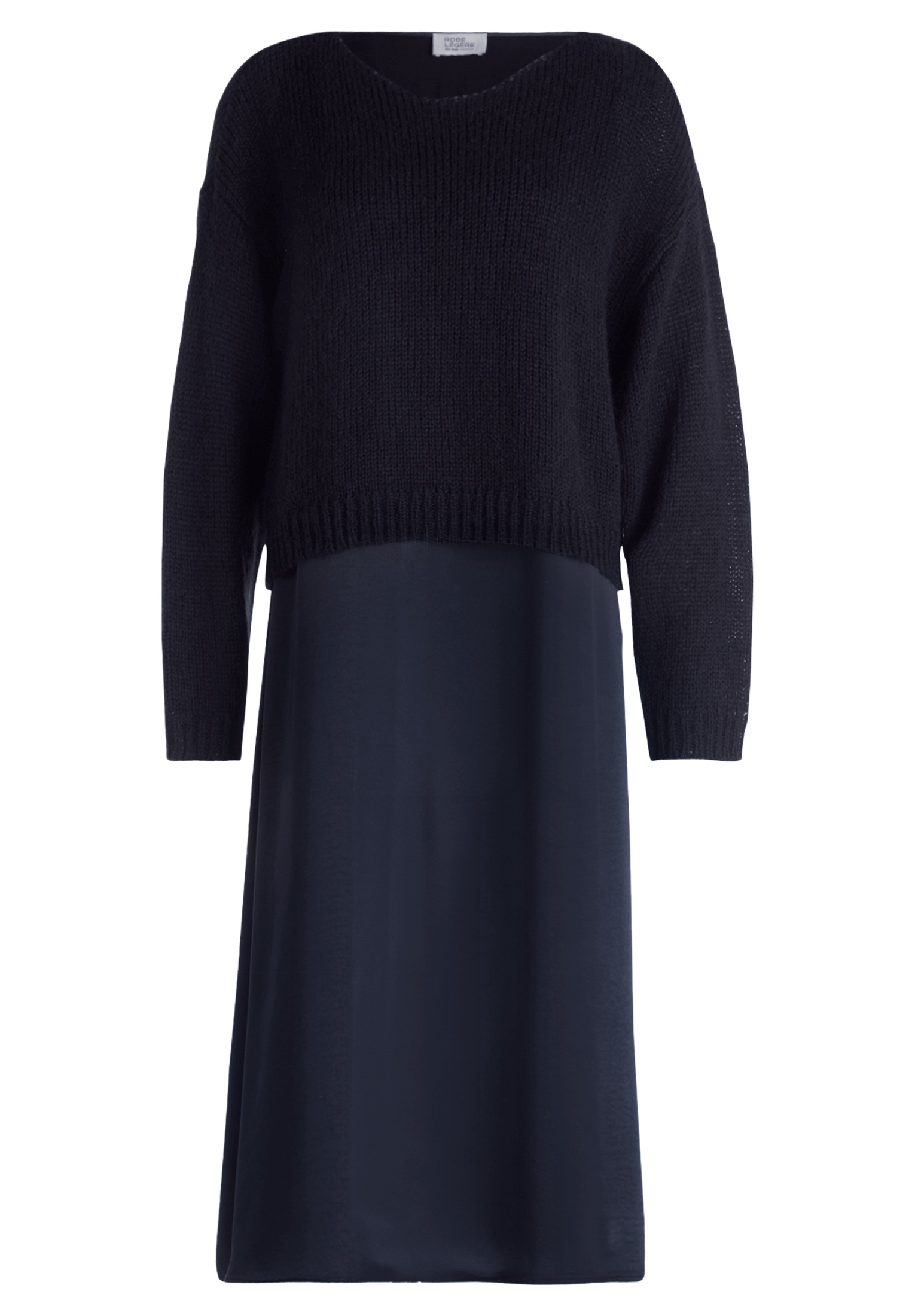 Vera Mont Druckkleid "Vera Mont Damen Casual-Kleid zweiteilig", Materialmix günstig online kaufen