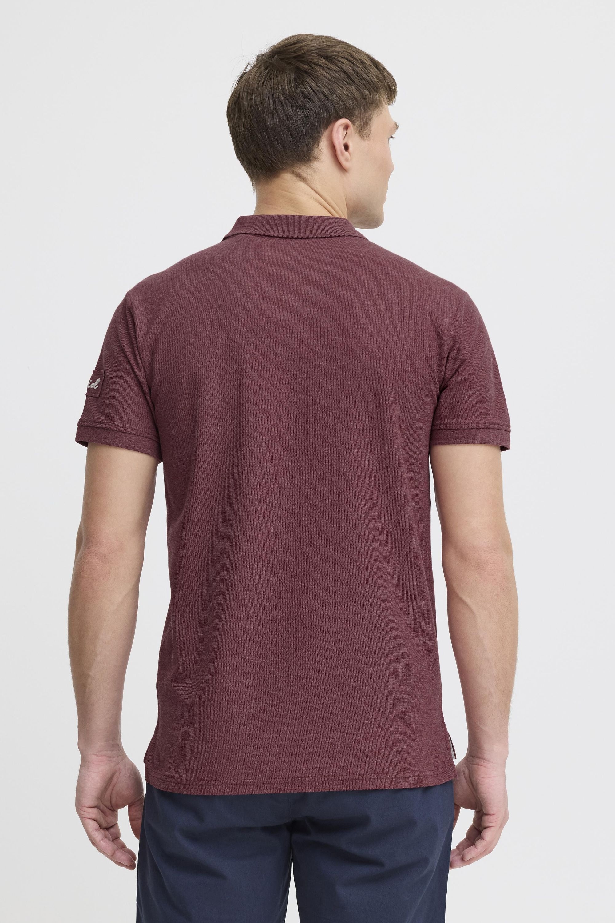 SOLID SDTripPolo Polo Shirt Red M 3