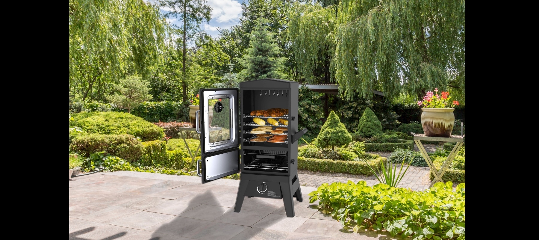 El Fuego Gasgrill »Portland W2« 3,5 kW, mit Piezozündung