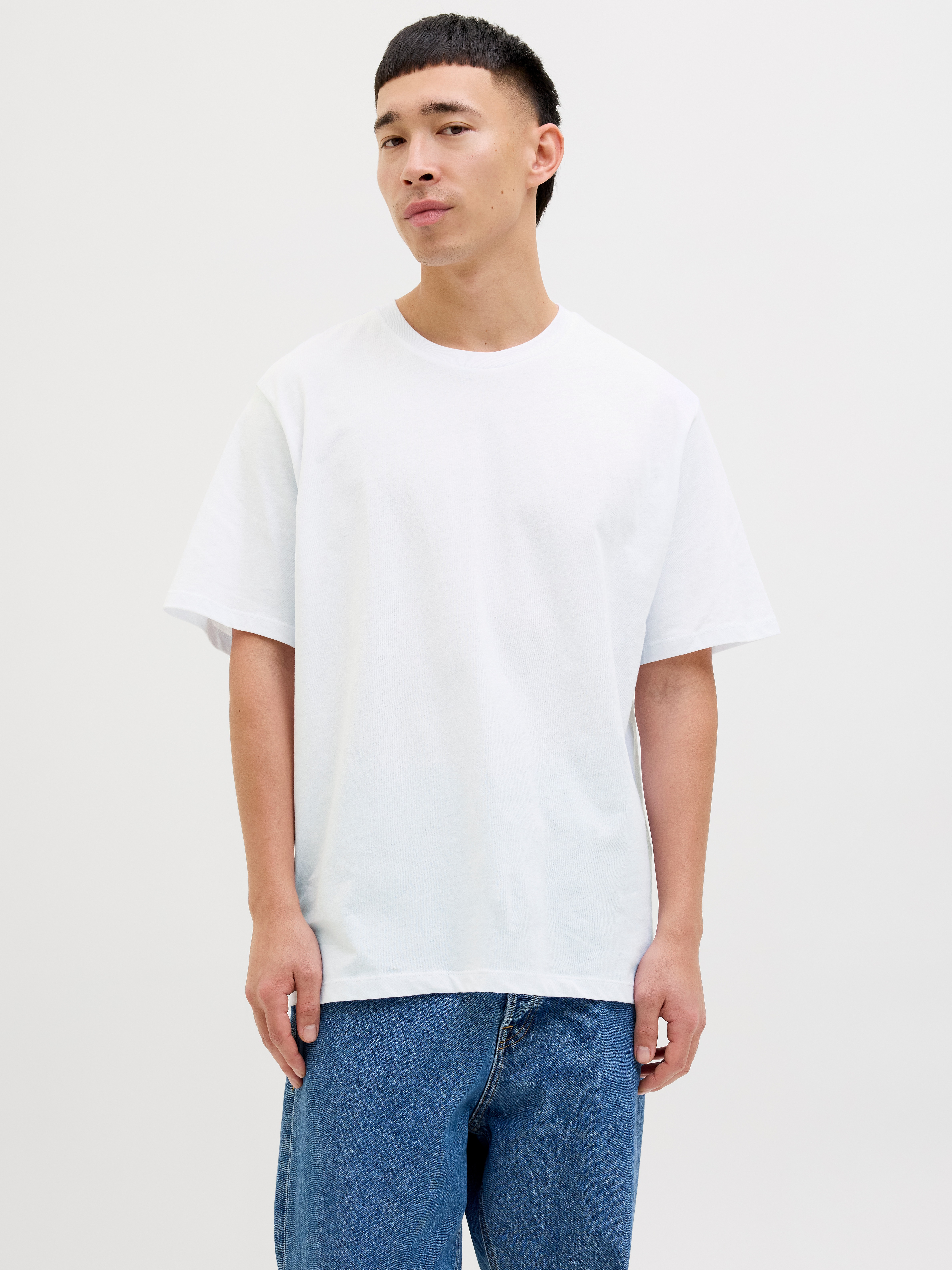 Thumbnail - Jack & Jones Kurzarmshirt "JJHUGO LOOSE TEE SS CREW NECK 5PK MP" Packung, 5 Stk. tlg.