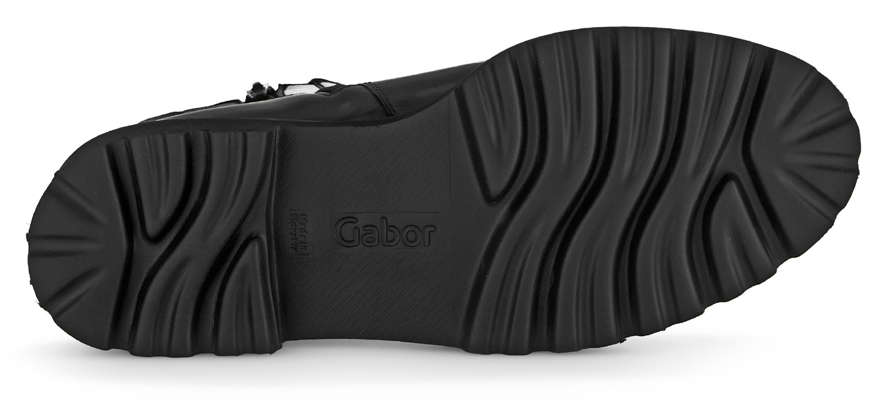 Gabor Chelseaboots, Blockabsatz, Stiefelette, Boots, Reißverschluss und Stretcheinsatz