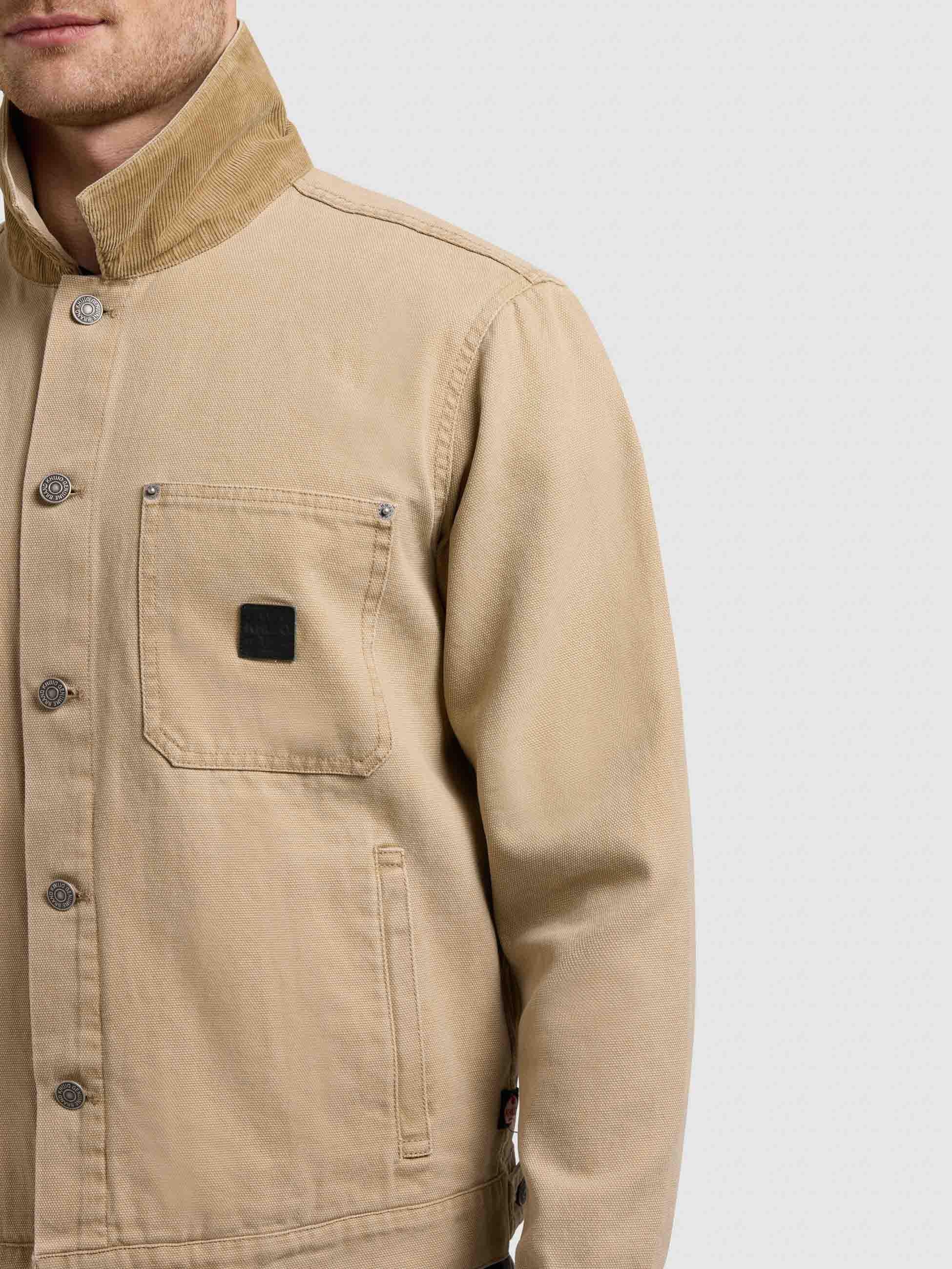 khujo Jeansjacke »Ronny« ohne Kapuze Herren Denim-Jacke mit Brusttaschen