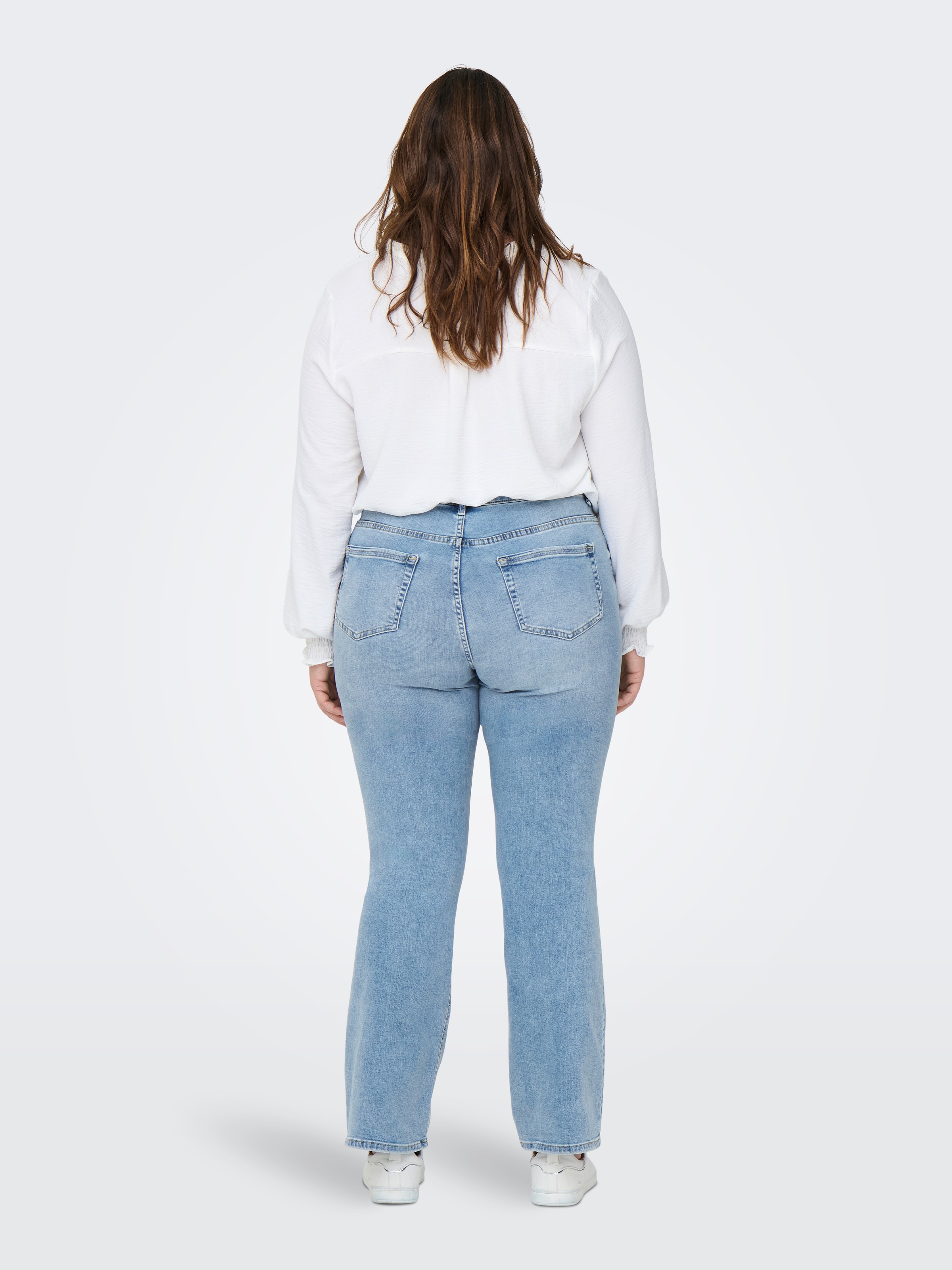 ONLY CARMAKOMA Bootcut-Jeans »CARWILLY LIFE HW FLARED DNM TAI467«