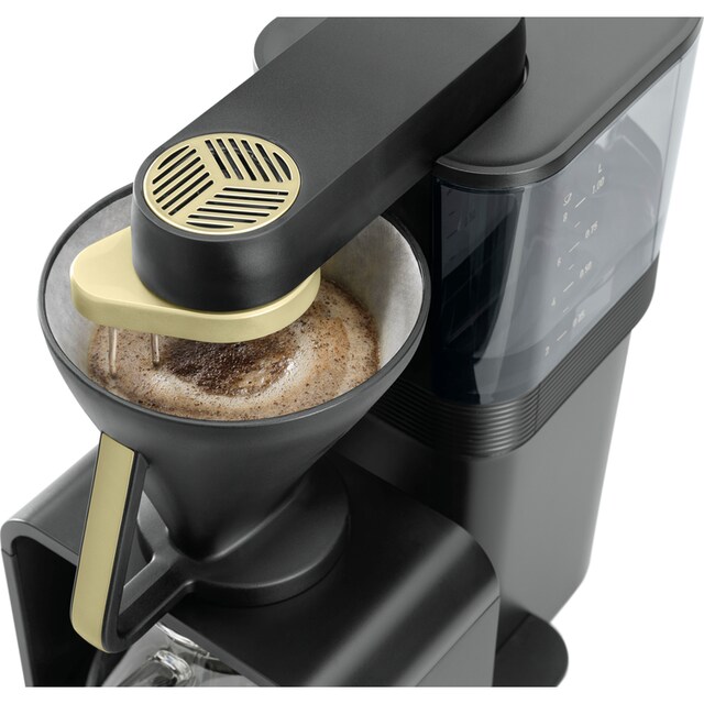 Melitta Filterkaffeemaschine »epour® 1024-12«, 1 l Kaffeekanne, Papierfilter,  1x4, Schwarz/Gold | BAUR