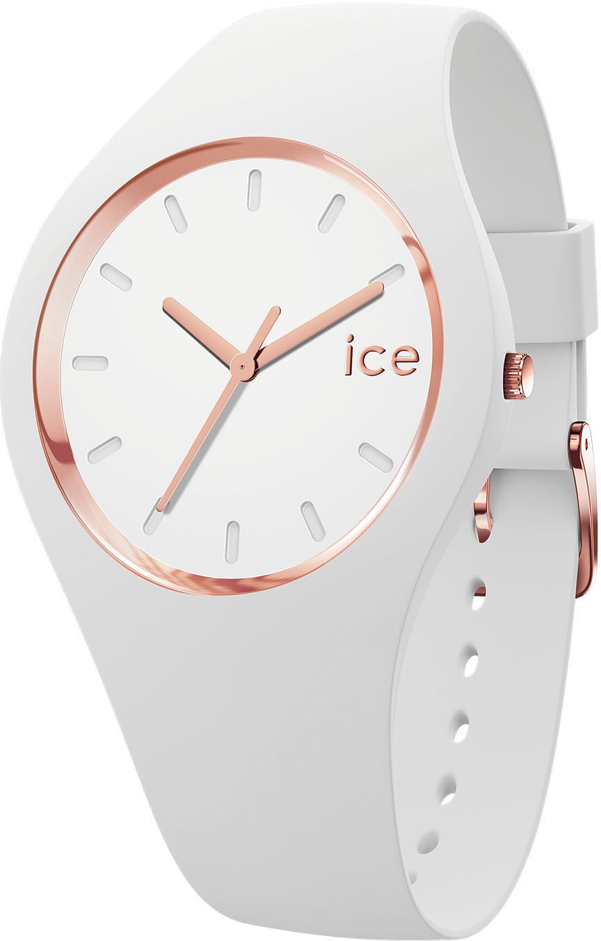 ice-watch Quarzuhr »ICE glam«, Armbanduhr, Damenuhr, Silikonarmband, analog