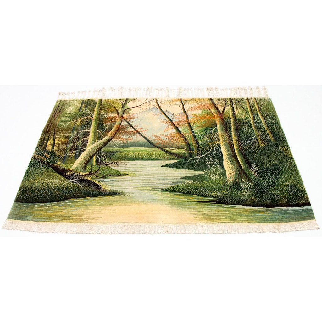 morgenland Wandteppich »Bild-Teppich Figurativ 150 x 100 cm«, rechteckig