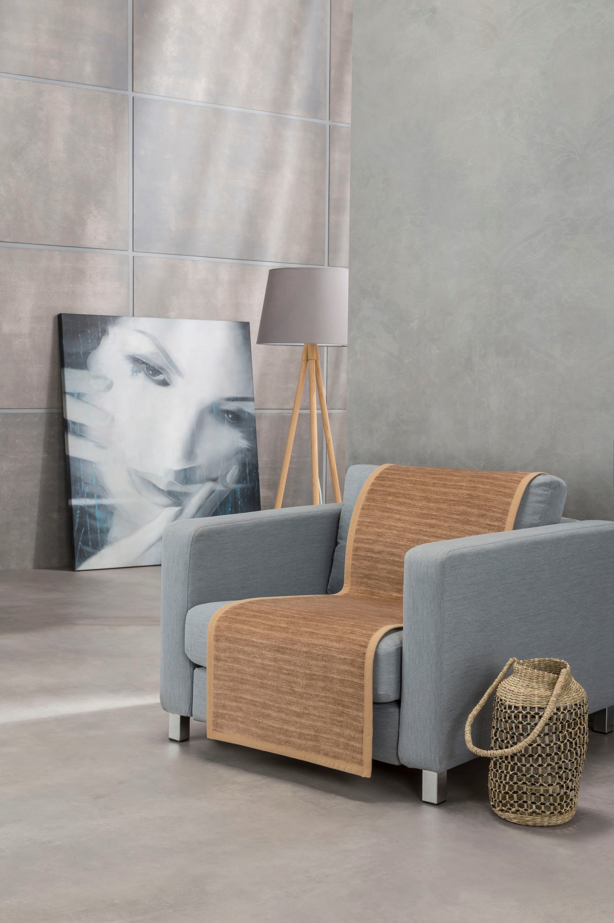 IBENA 1100000002199 "Fano" B x H: 50 x 200 cm, mit modernen Streifen