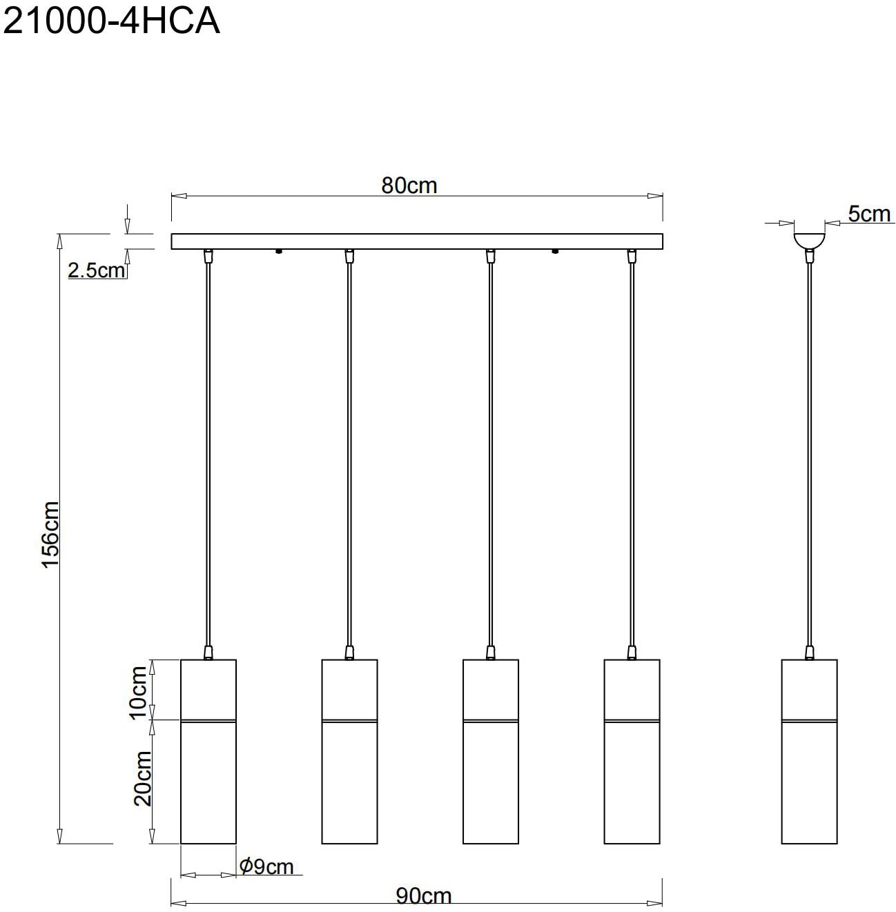 GLOBO LIGHTING Hängeleuchte »ANNIKA« E27 1 Stk. Hängeleuchte Cappuccino, Rauchglas, klar verlaufend, E27