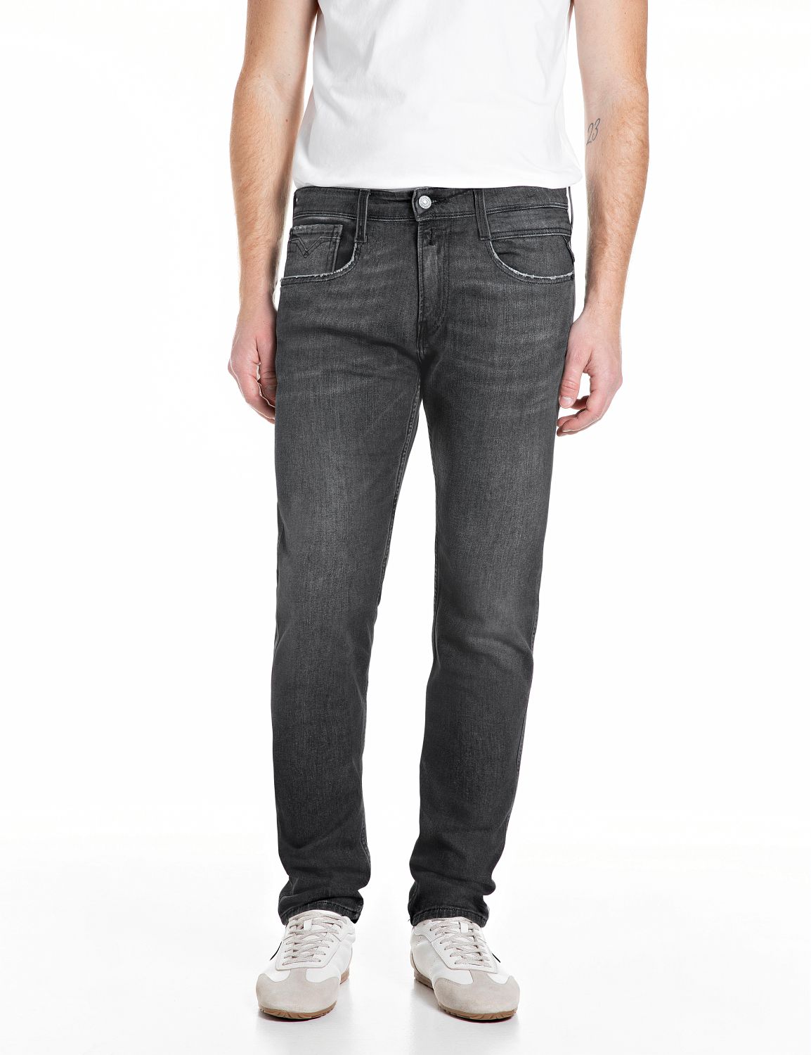 Replay Slim-fit-Jeans "Anbass Superstretch" elastisch