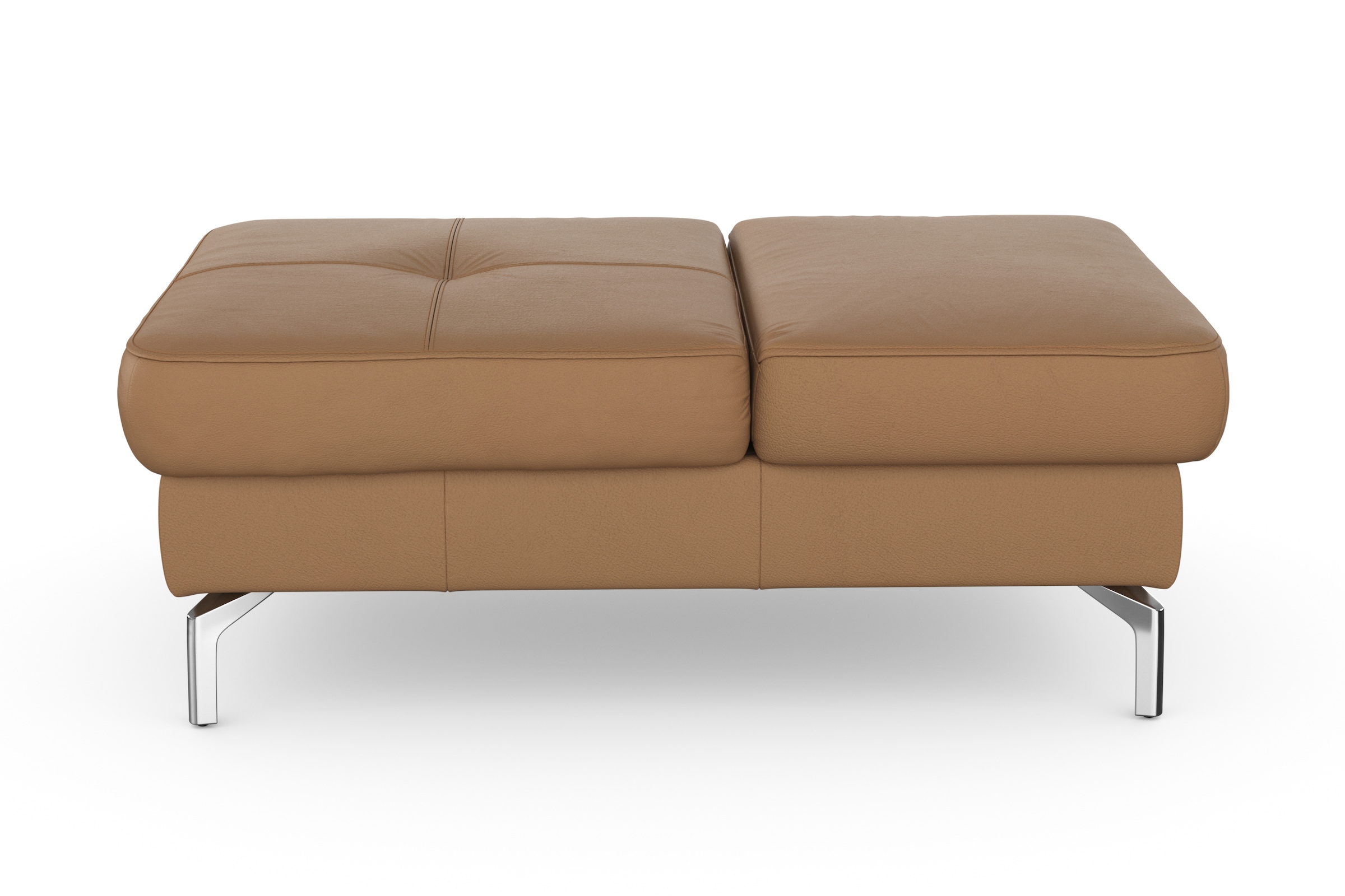 sit&more Hocker »Bendigo«, mit Klappfunktion, Bodenfreiheit 15 cm, wahlweise in 2 Fußfarben