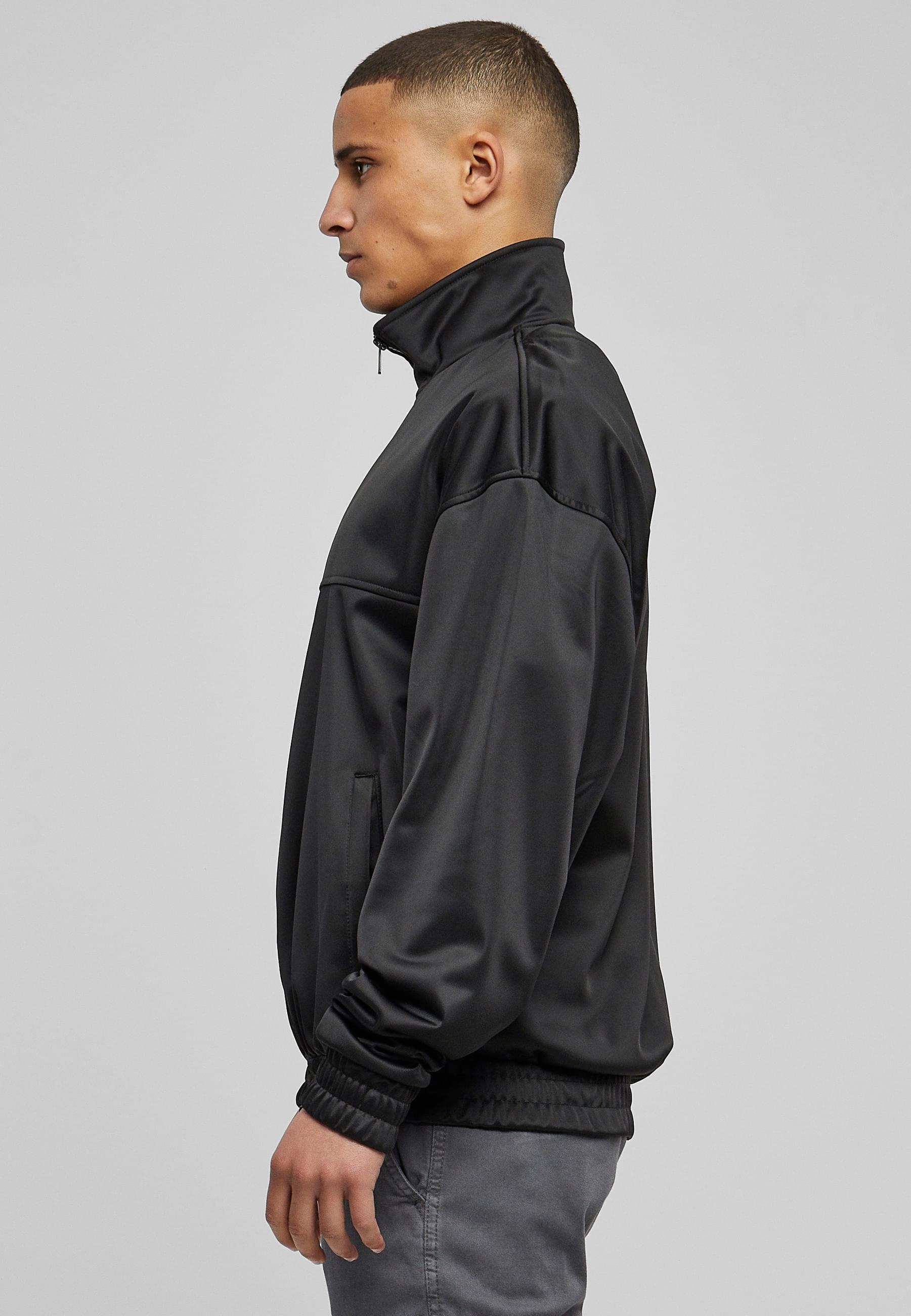 URBAN CLASSICS Trainingsjacke »Urban Classics Herren Classic Track Jacket«, (1 St.), ohne Kapuze