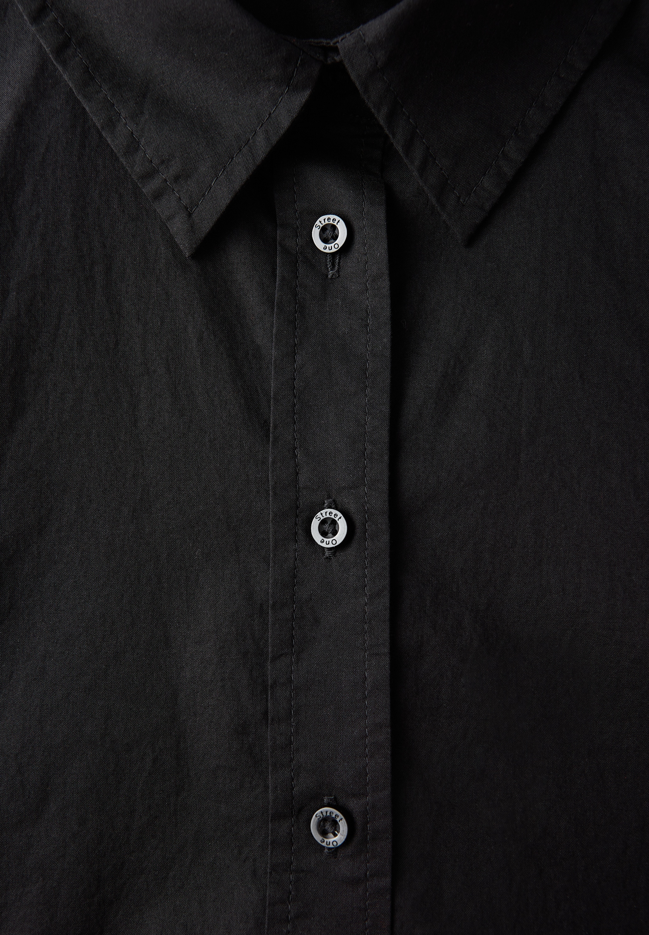 STREET ONE Hemdbluse, mit 3/4 Ärmeln