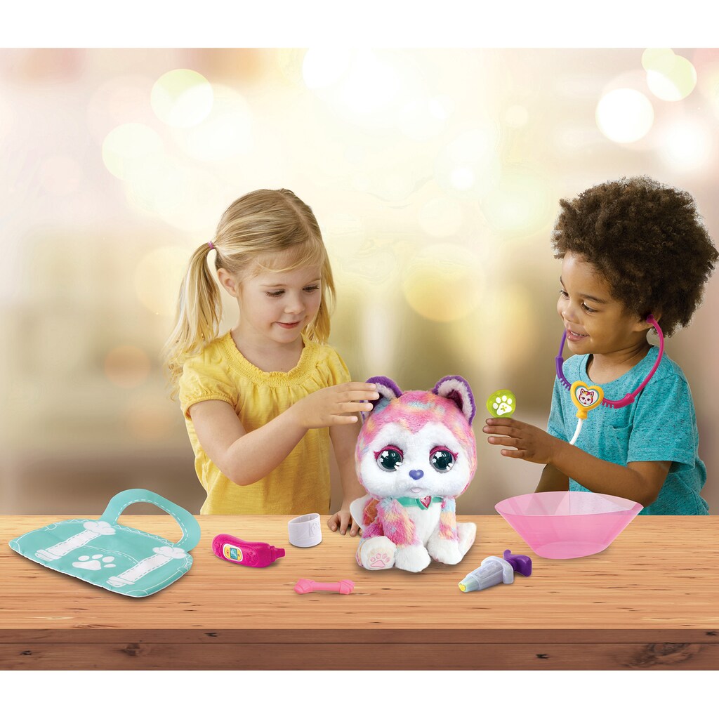 Vtech® Plüschfigur »KidiFriends, Whoopie, die tapfere Hunde-Patientin«