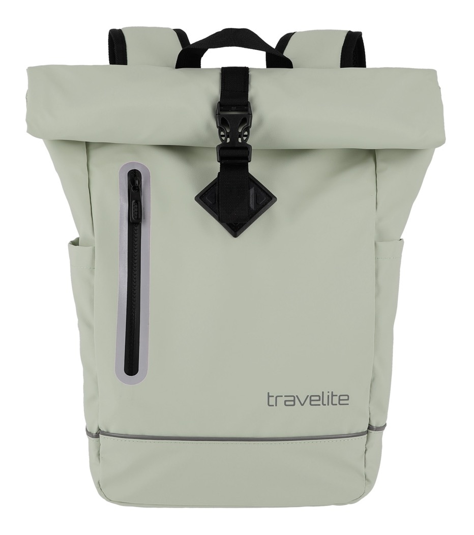 travelite Freizeitrucksack »BASICS Roll-Up Rucksack Plane«, Wanderrucksack Reiserucksack Streetpack Arbeitsrucksack