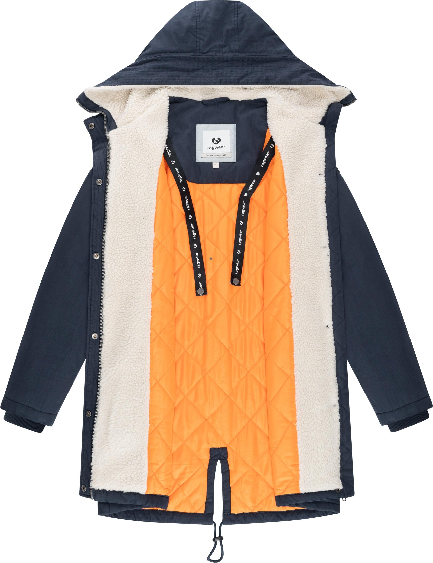 Ragwear Kurzmantel »Coogle YOUMODO« Kurzer Damen Wintermantel mit Rucksack-Trägern