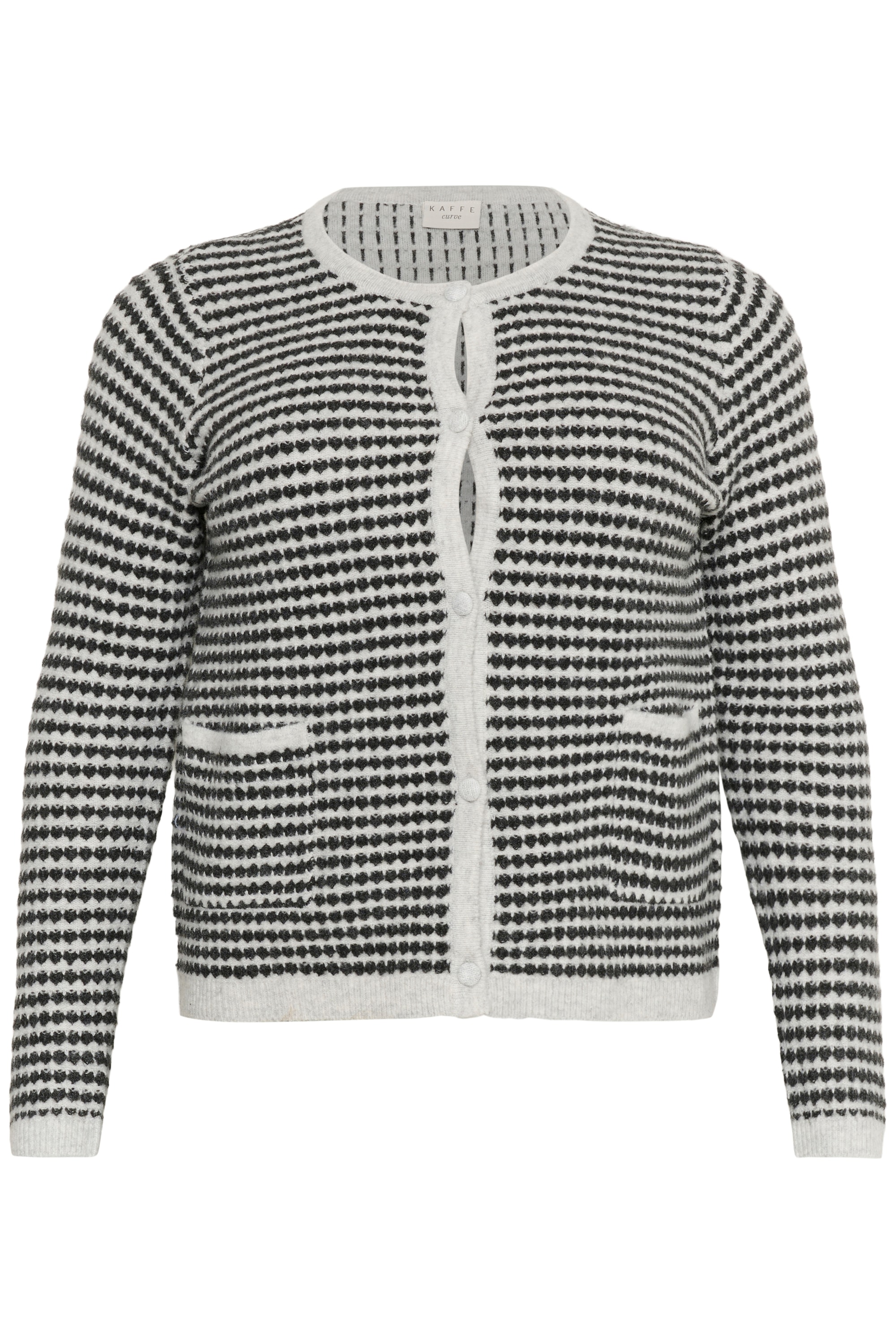 KAFFE Curve Strickjacke "Damen Strickjacke KCelanna"