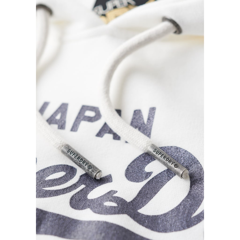 Superdry Kapuzensweatshirt »METALLIC VL GRAPHIC HOODIE«