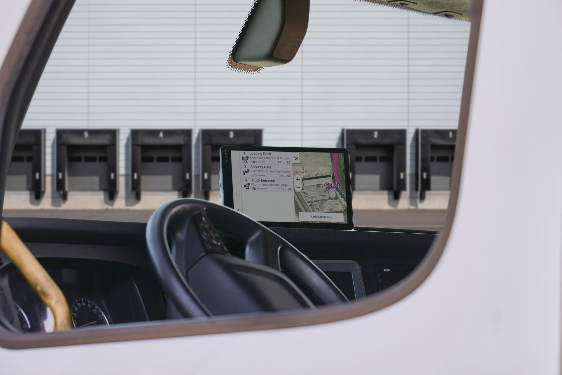 Garmin LKW-Navigationsgerät »dezl LGV720«, (Europa (49 Länder) Karten-Updates)
