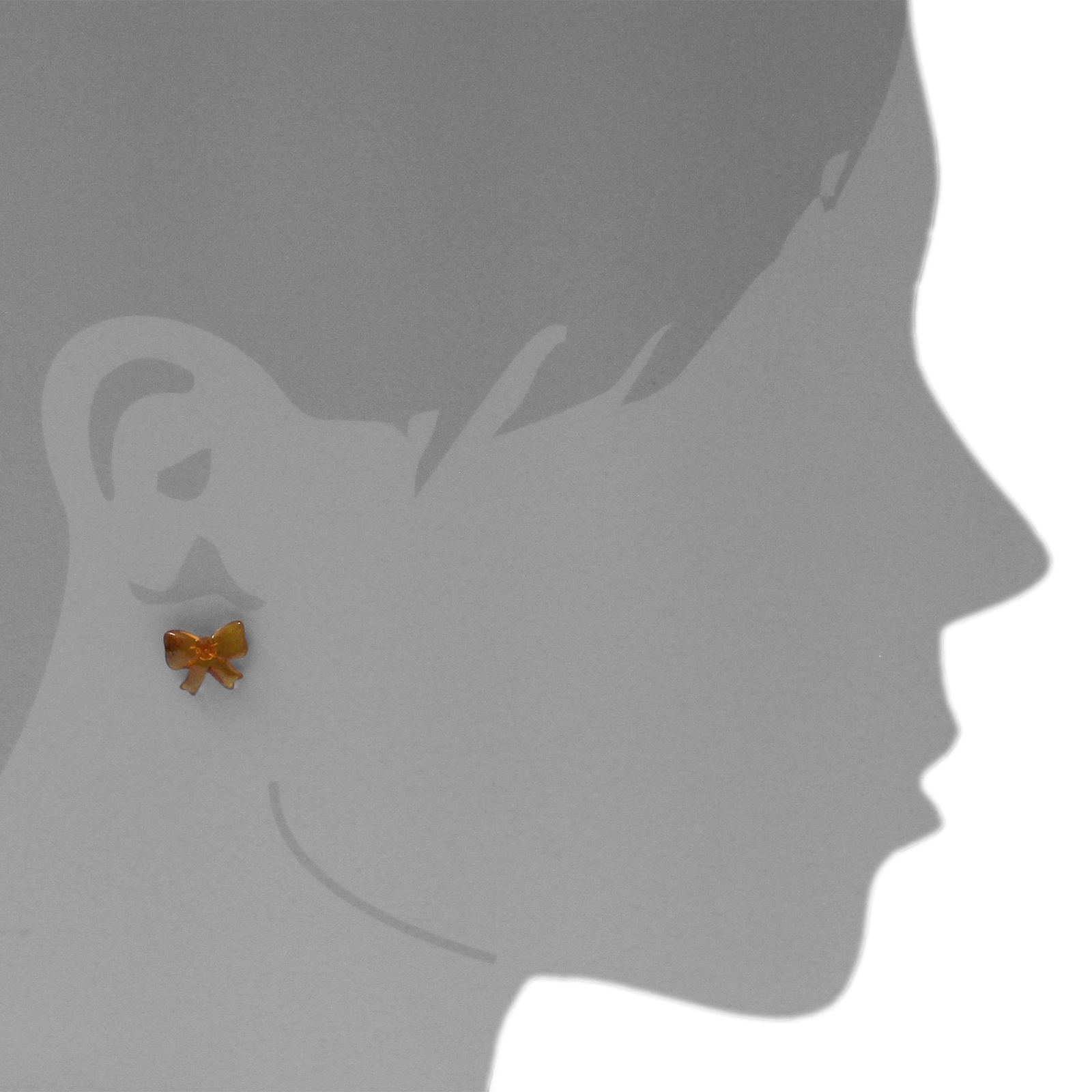 OSTSEE-SCHMUCK Paar Ohrstecker »Ostsee-Schmuck Ohrstecker Schleife Ohrstecker Schleife«, (2 tlg.)