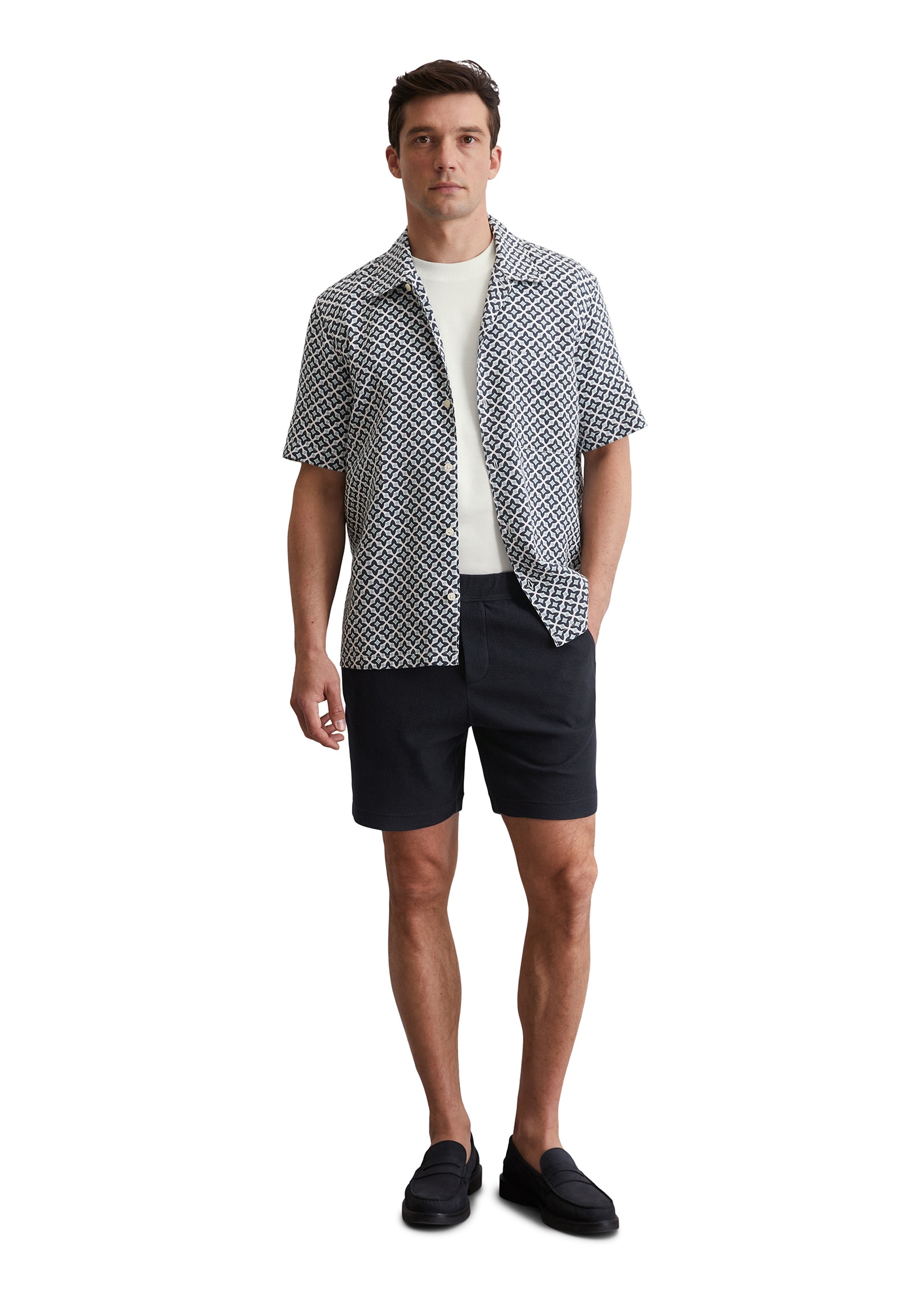 Marc O'Polo Kurzarmhemd »aus atmungsaktivem TENCEL™ Lyocell«