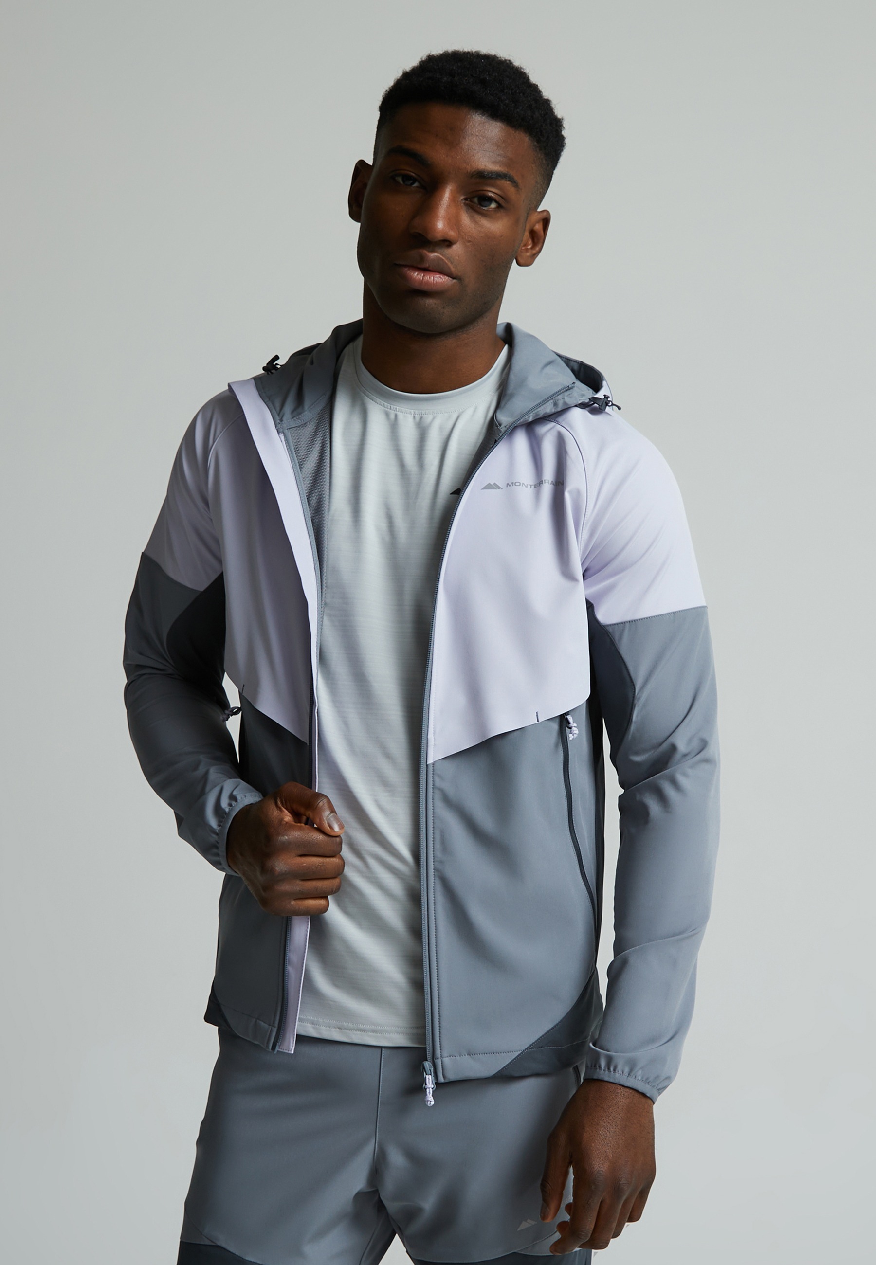Monterrain Outdoorjacke »Monterrain VAULT WOVEN HOODY« 1 Stk. tlg. mit Kapuze