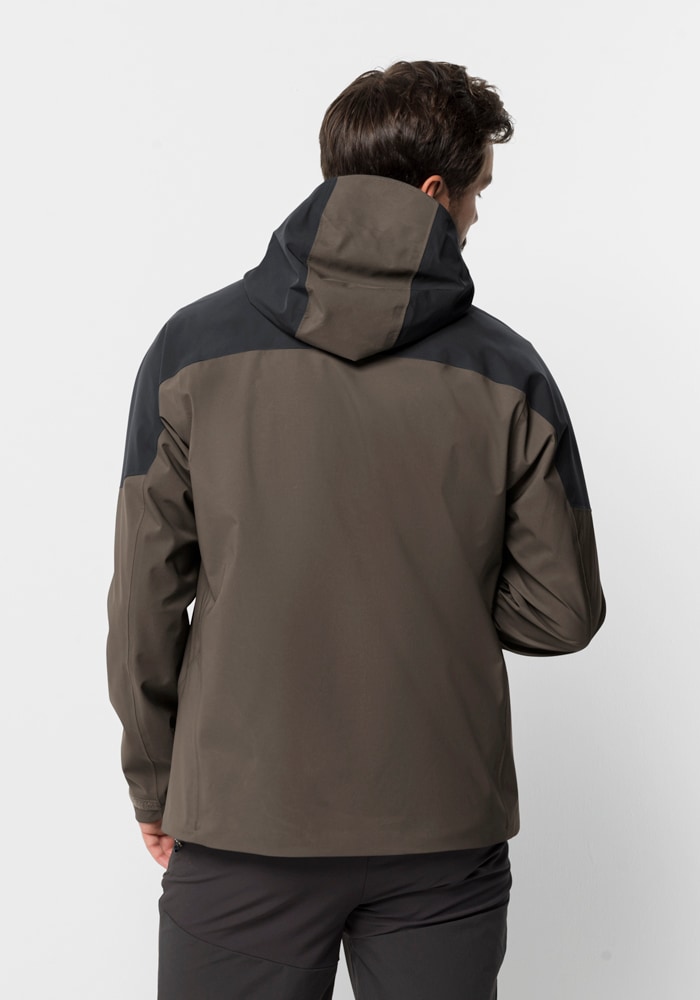 Jack Wolfskin Trekkingjacke "KAMMWEG 2L JKT M", mit Kapuze günstig online kaufen