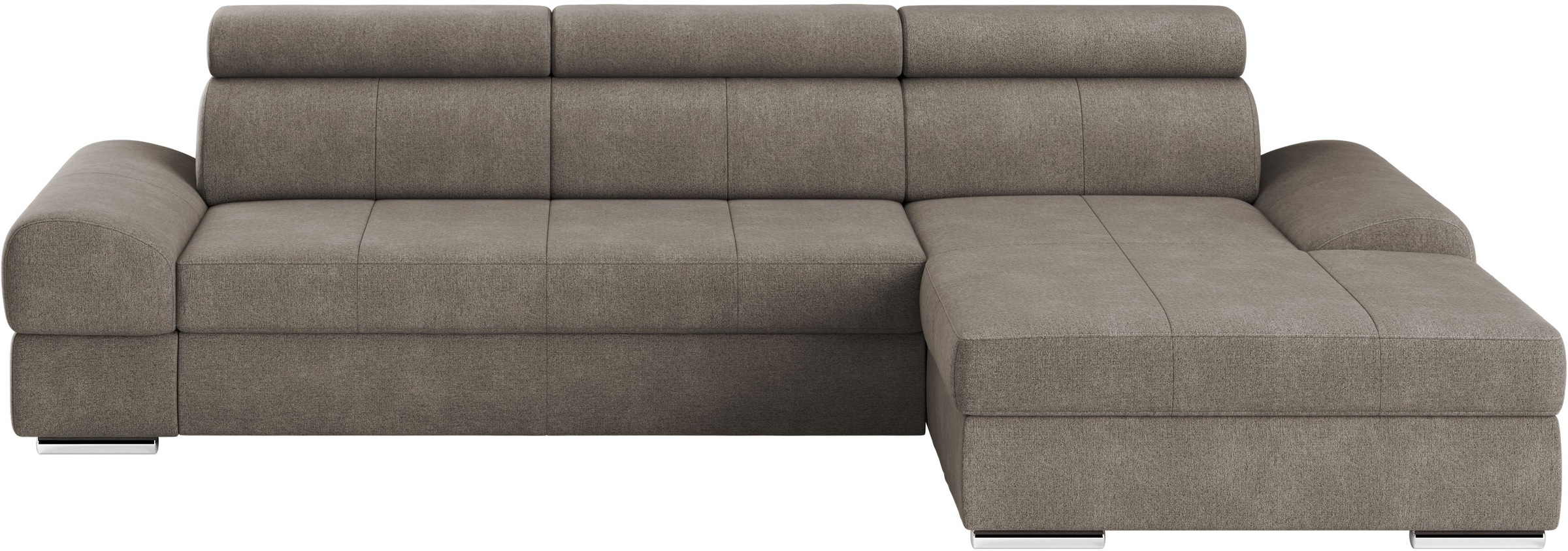 sit&more Ecksofa »Broadway L-Form«, inklusive Kopfteilverstellung, wahlweis günstig online kaufen
