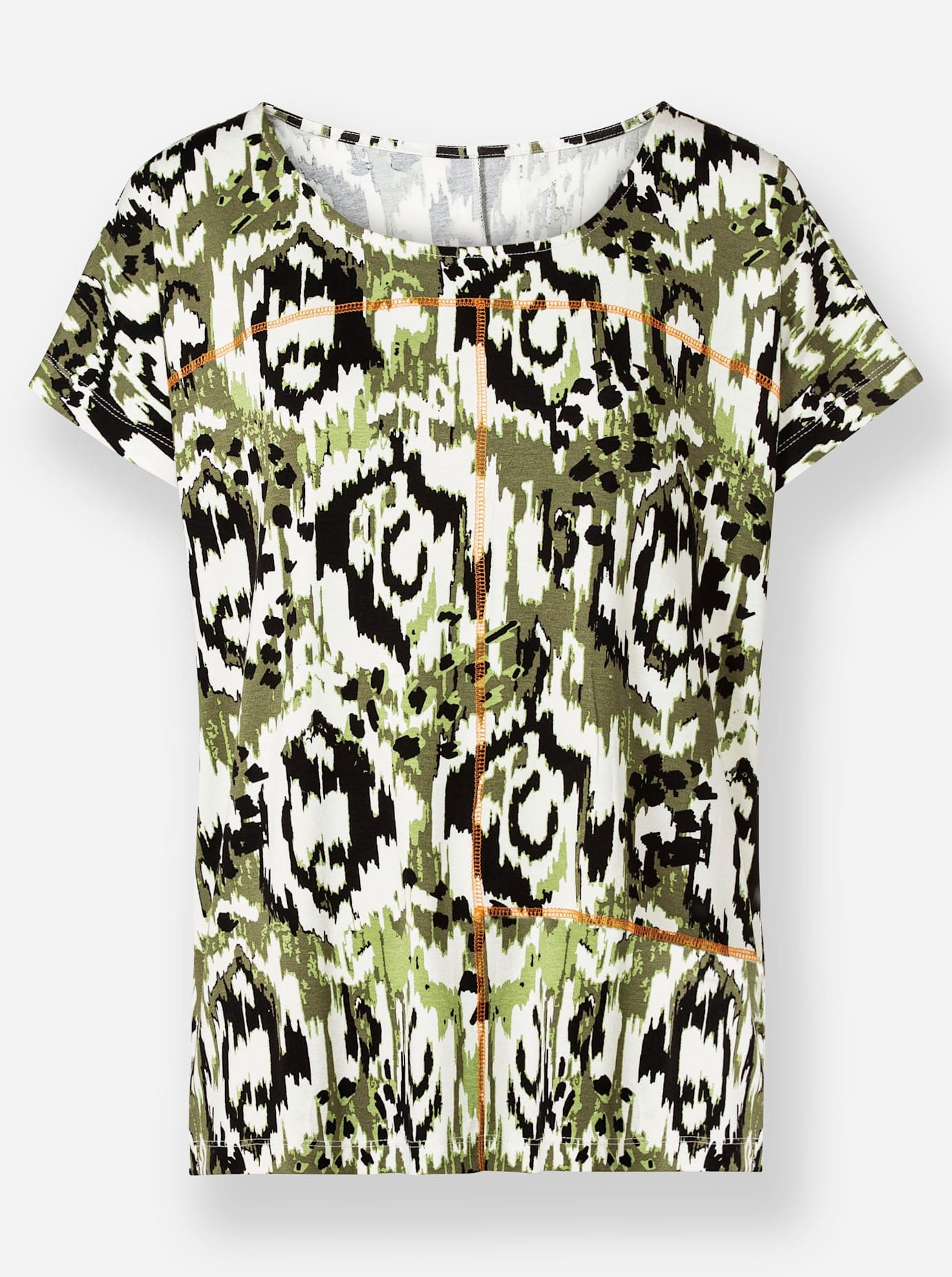 heine Rundhalsshirt »Druck-Shirt«, (1 tlg.)