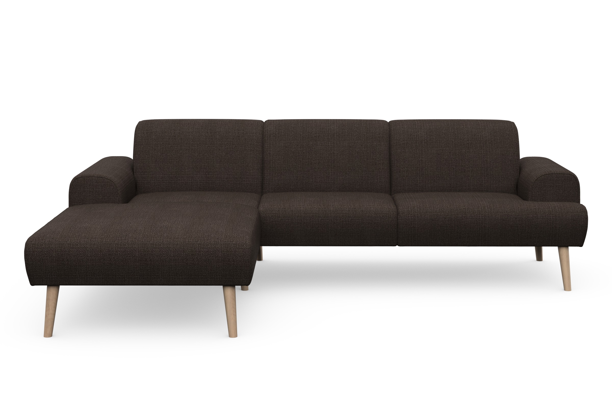andas Ecksofa "Swift Scandic Design, Federkern für hohen Sitzkomfort, L-For günstig online kaufen