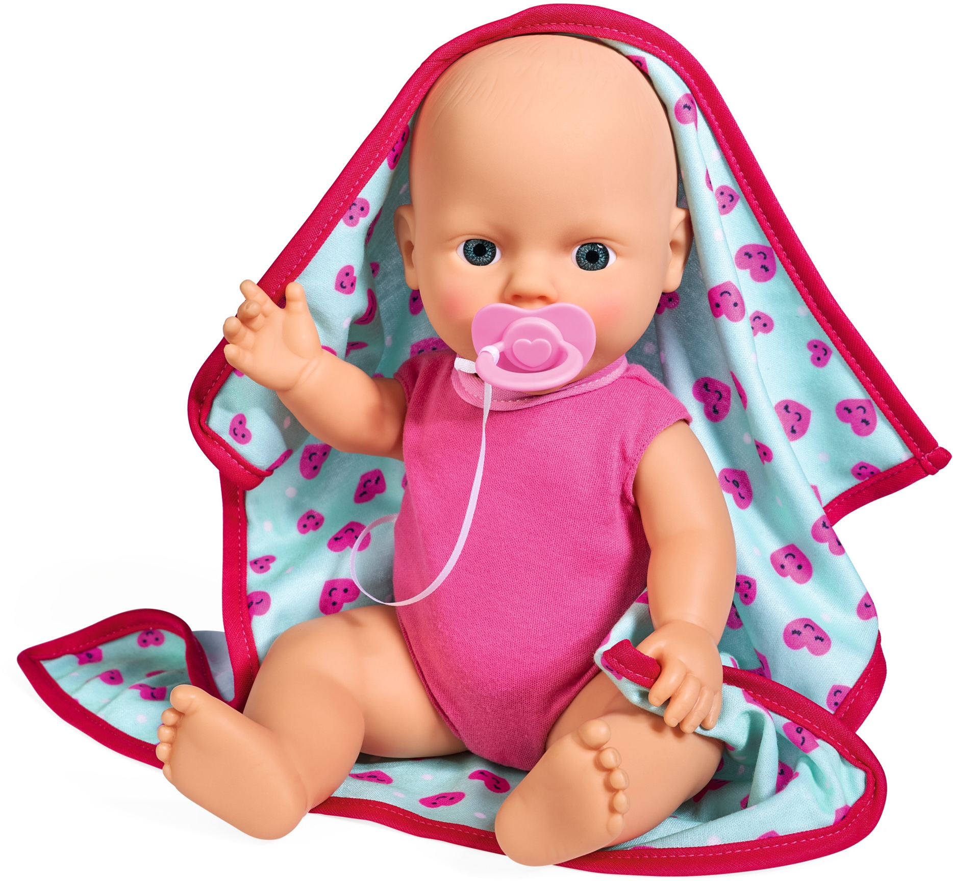 SIMBA Babypuppe »New Born Baby«, mit Schmusedecke