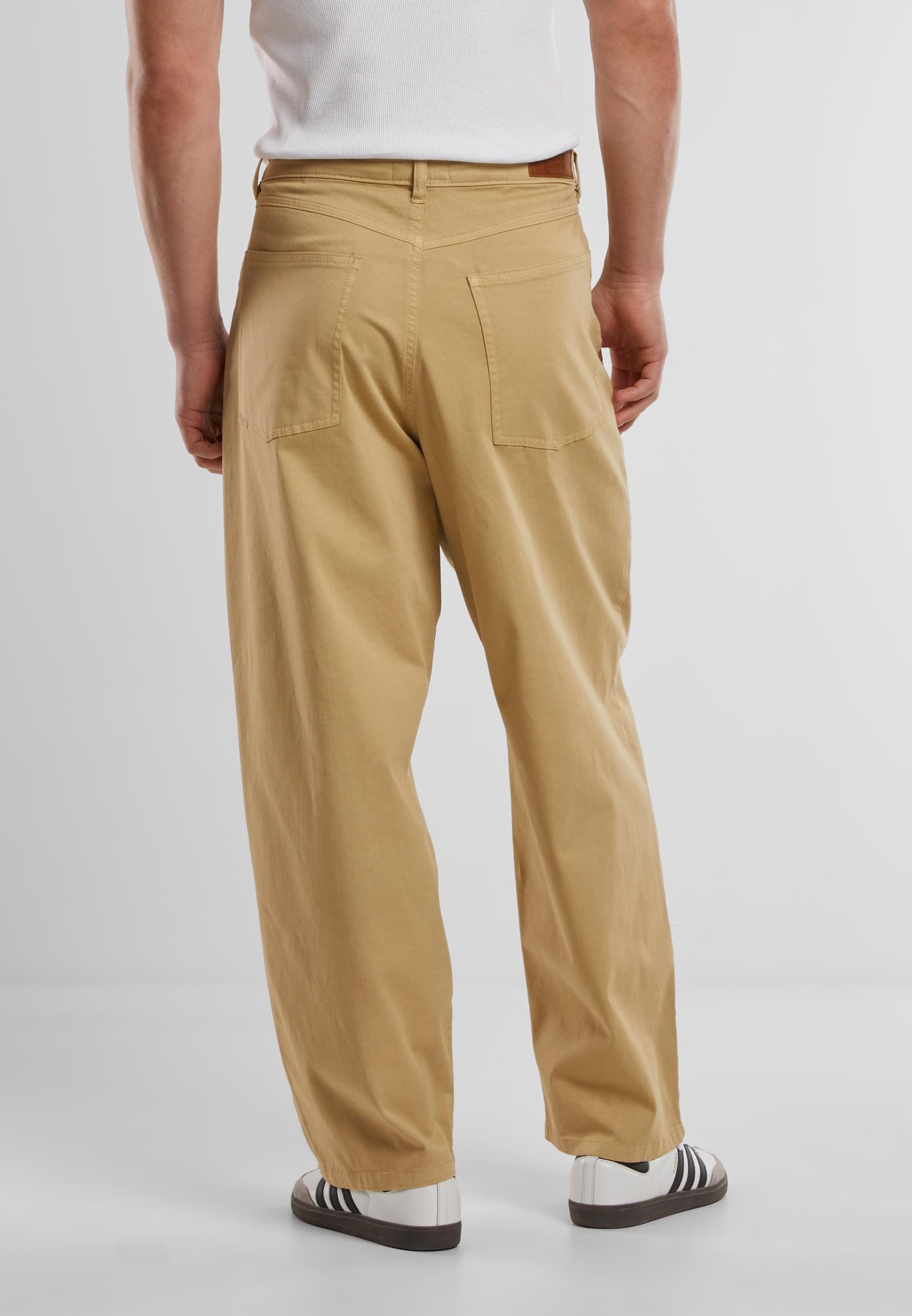 URBAN CLASSICS Stoffhose »Urban Classics Tapered Twill Baggy Pants«, (1 tlg.)