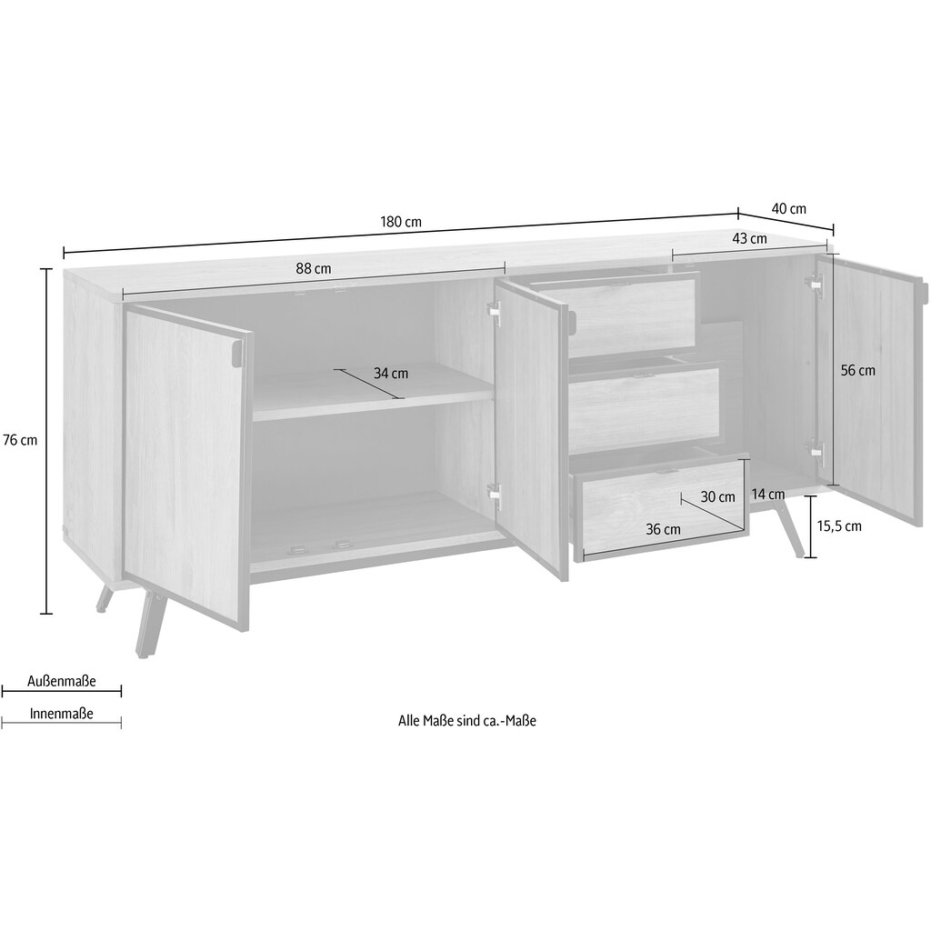 INOSIGN Sideboard »Malu«