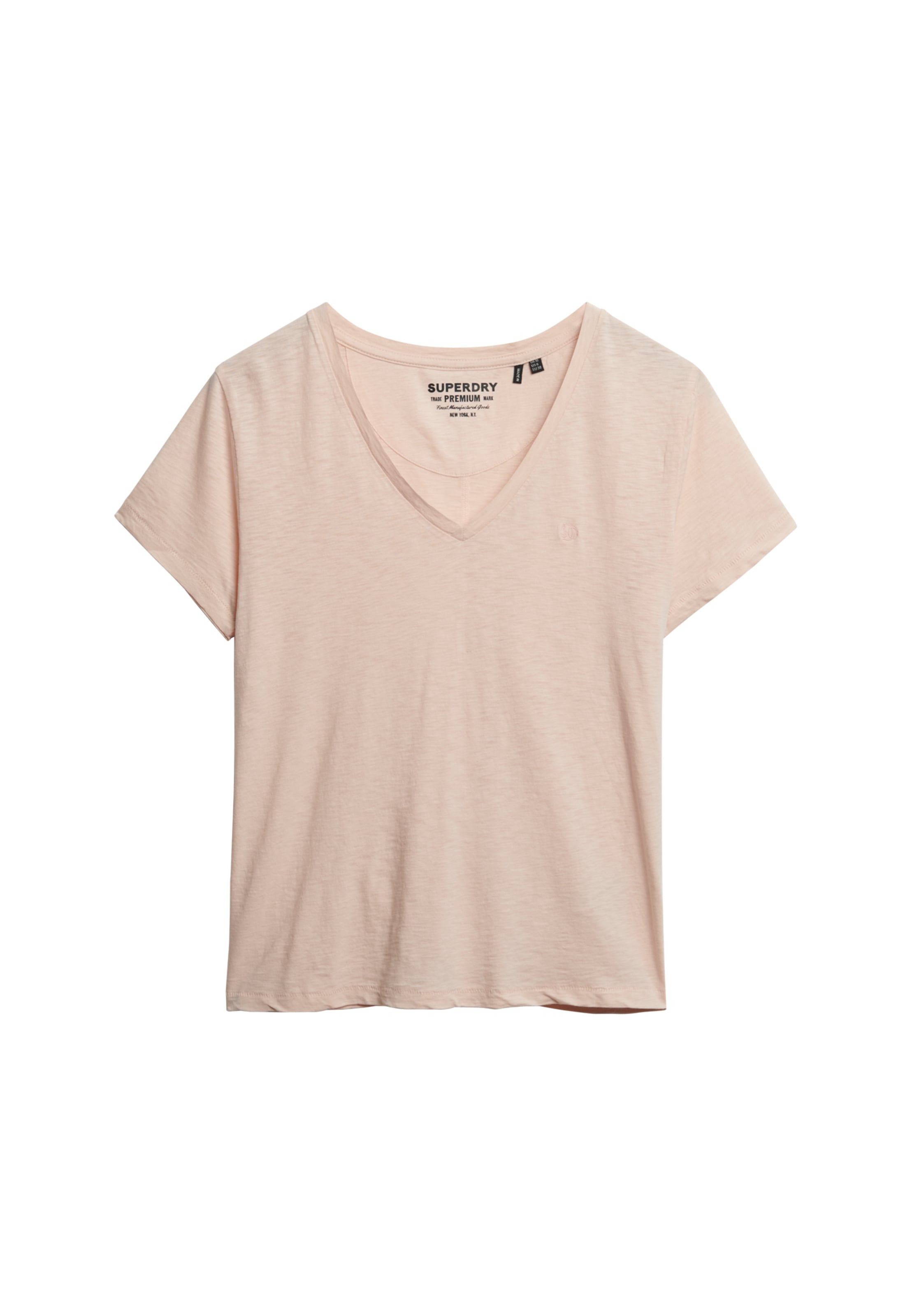 Superdry T-Shirt »STUDIOS SLUB EMB VEE TEE«