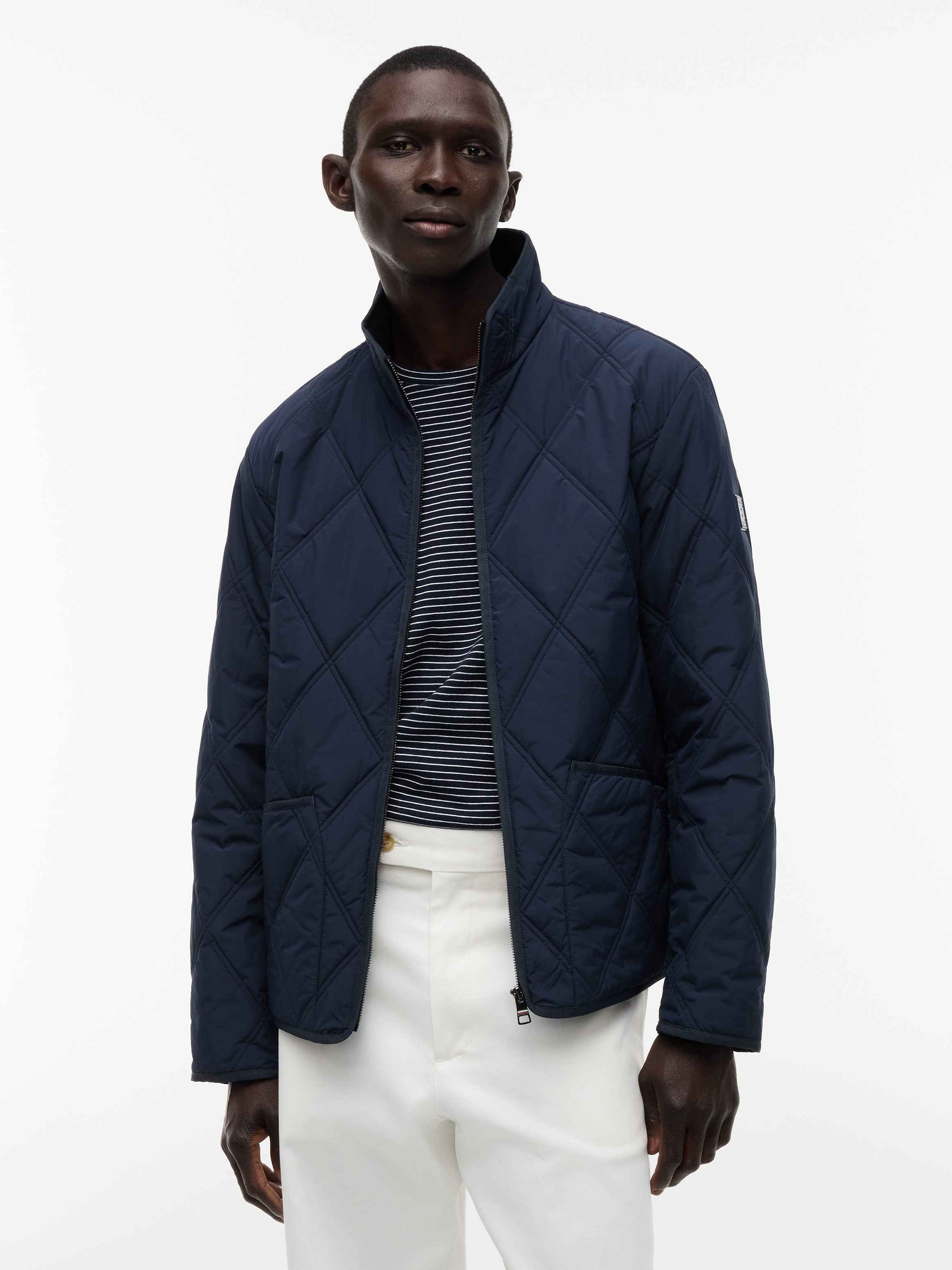Tommy Hilfiger "DIAMOND QUILT" mit Rautensteppung und Reißverschluss