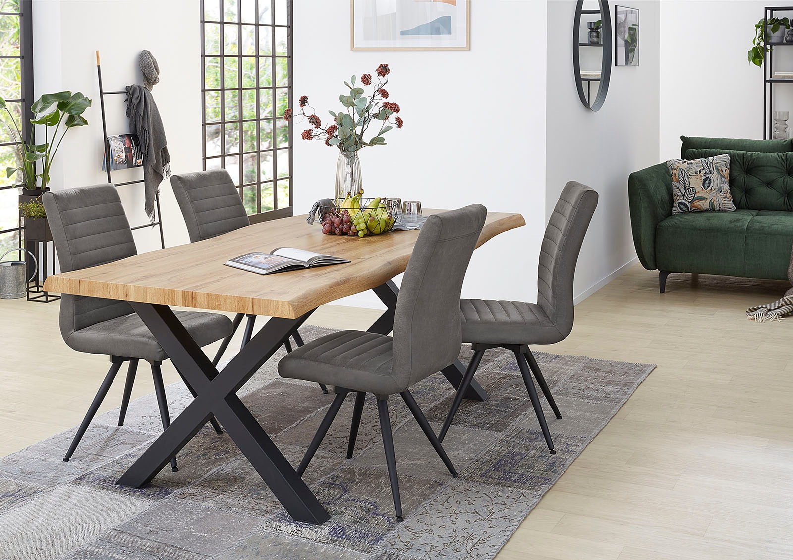 Jockenhöfer Gruppe Esszimmerstuhl "Hannes, Drehstuhl" (Set) 4 Stk.Inklusive günstig online kaufen