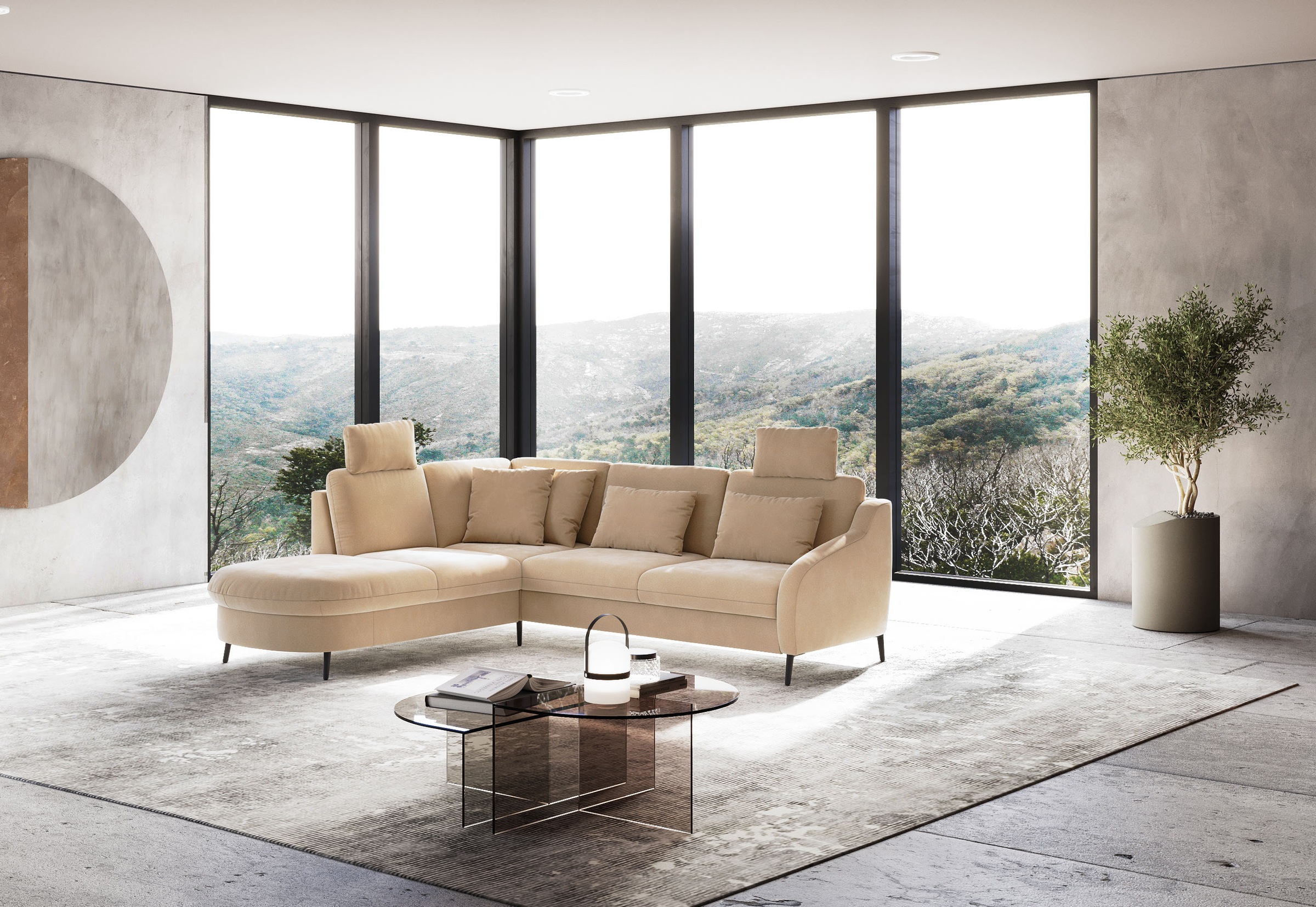 sit&more Ecksofa Soul L-Form, wahlweise mit Bettfunktion und Bettkasten ode günstig online kaufen