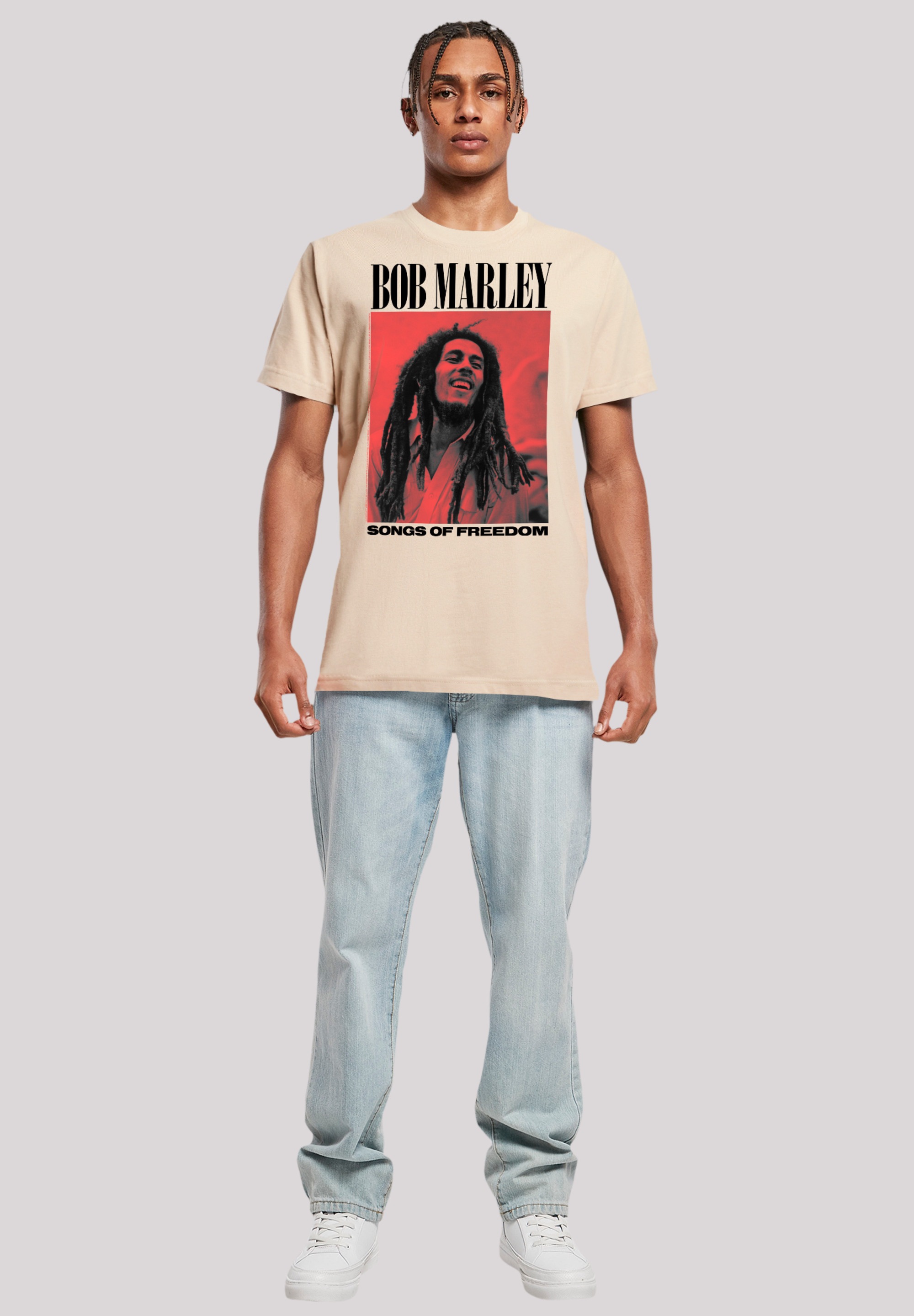 F4NT4STIC T-Shirt »Bob Marley Songs Of Freedom Reggae Music«, Premium Qualität, Musik, By Rock Off