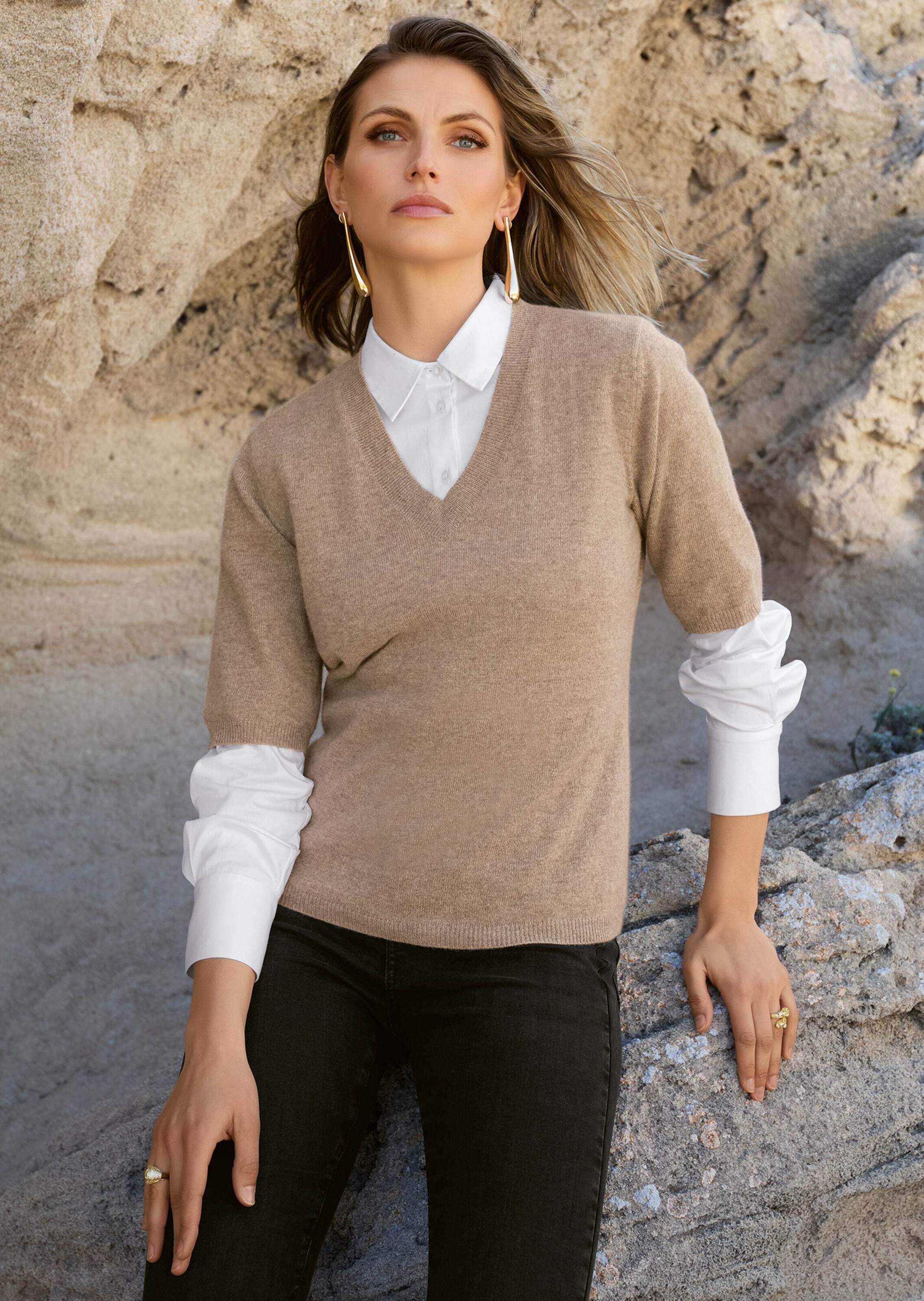 MADELEINE Longpullover »Pullover Pullover«