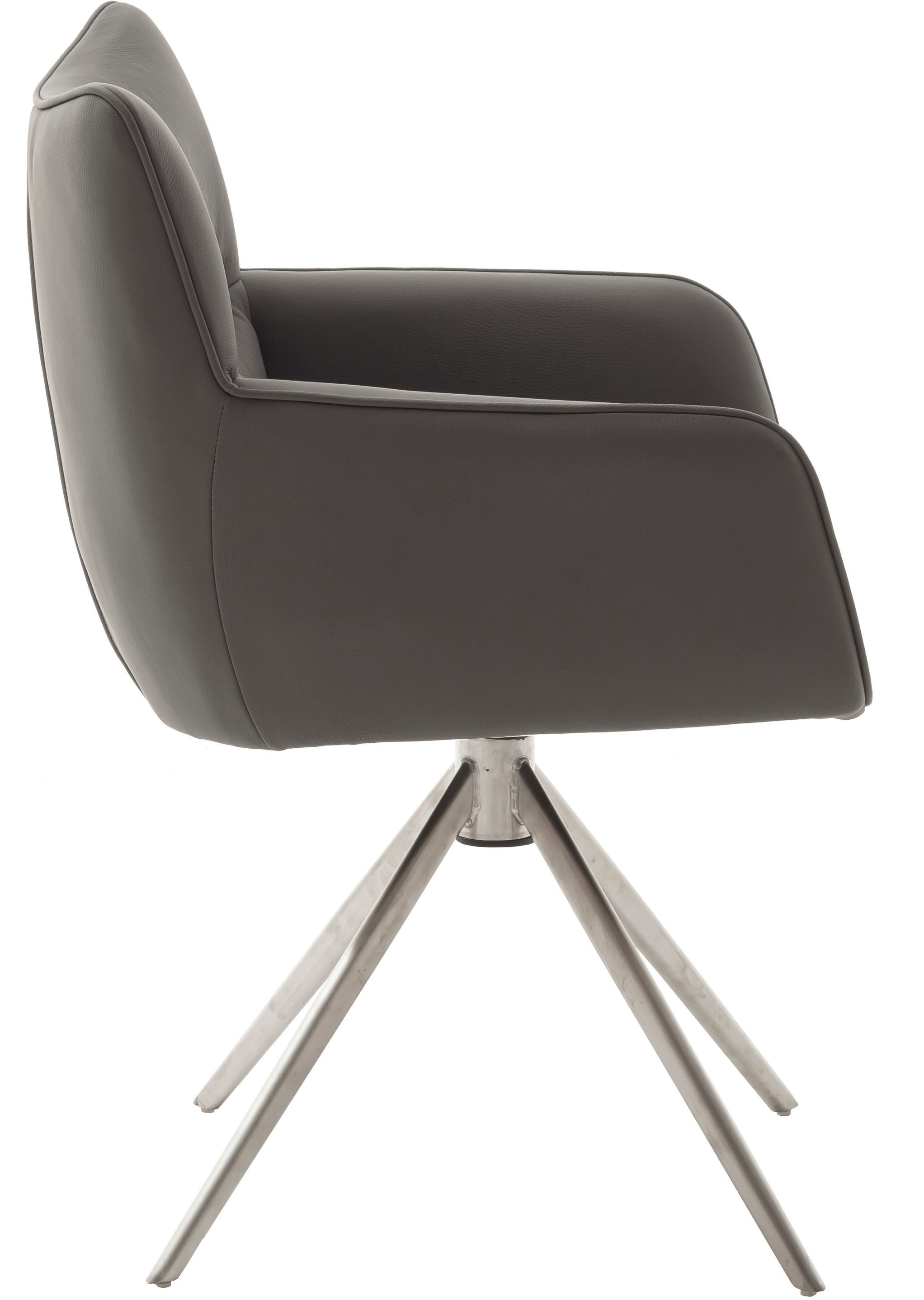 MCA furniture 4-Fußstuhl »LIMONE«, (Set), 2 St., (Set, 2 Stck), 360° drehbar, Belastbarkeit 120 kg, Sitzhöhe ca. 49 cm