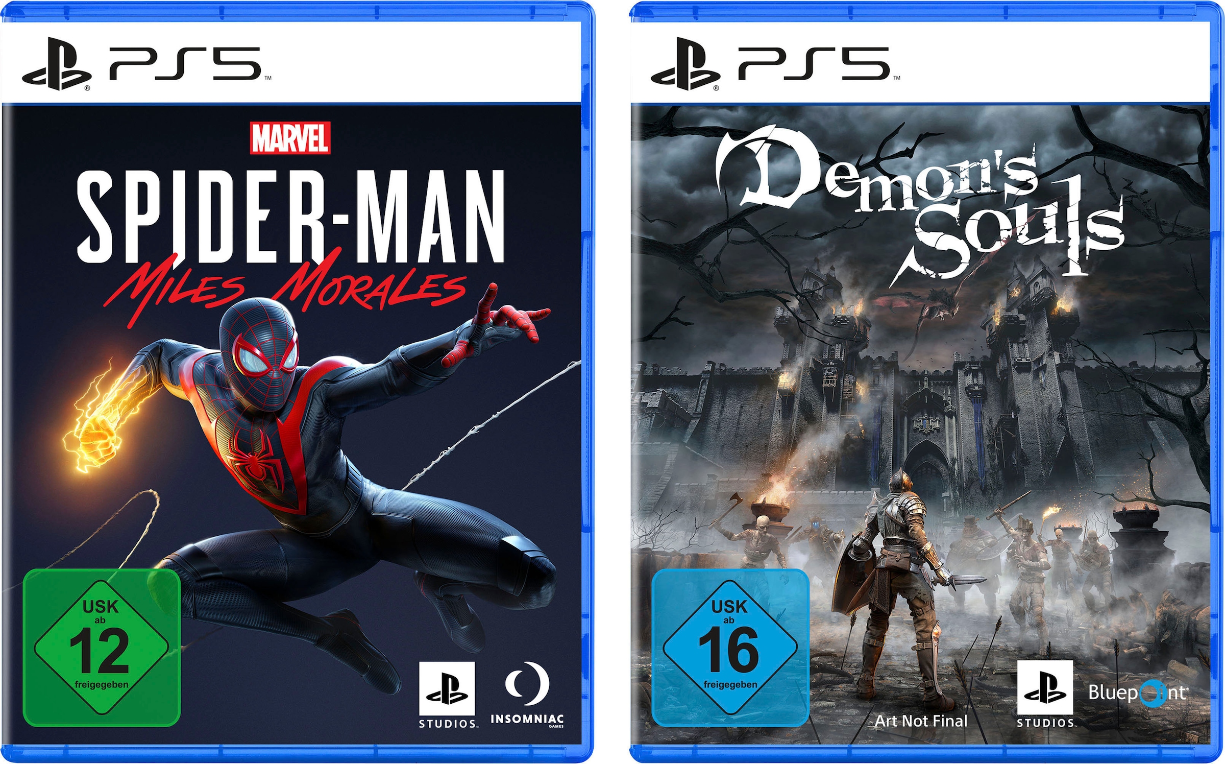 PlayStation 5 Spielesoftware »Marvel's Spider-Man: Miles Morales + Demon's Souls«, PlayStation 5