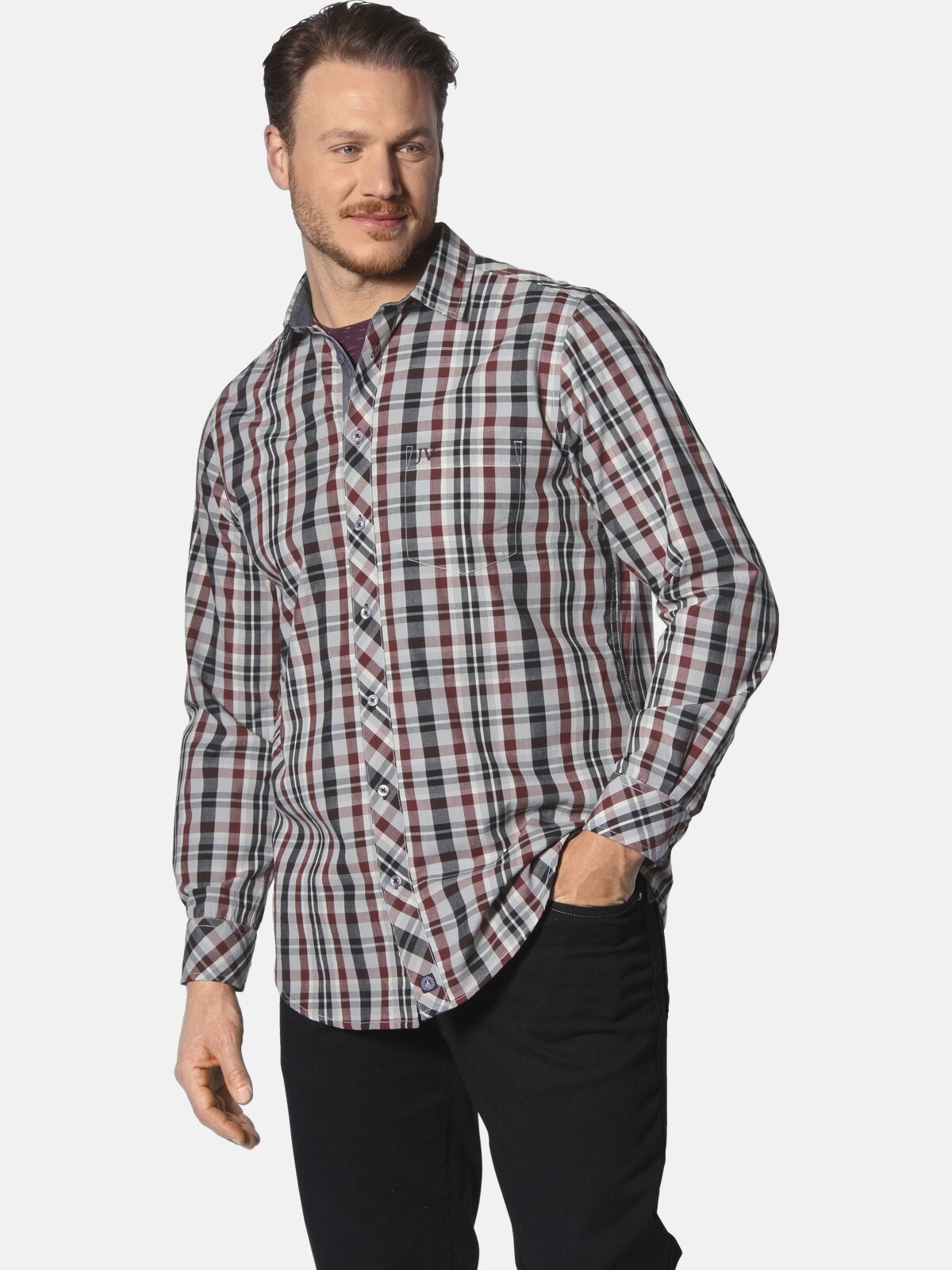 Jan Vanderstorm Karohemd "Hemd JOKSE" günstig online kaufen