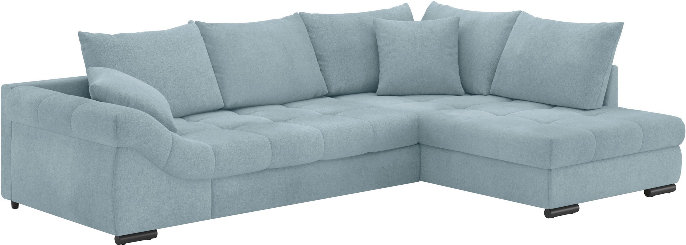 Mr. Couch Ecksofa "Allegro, L-Form", mit Hochschläfer-Bettauszug, wahlweise günstig online kaufen