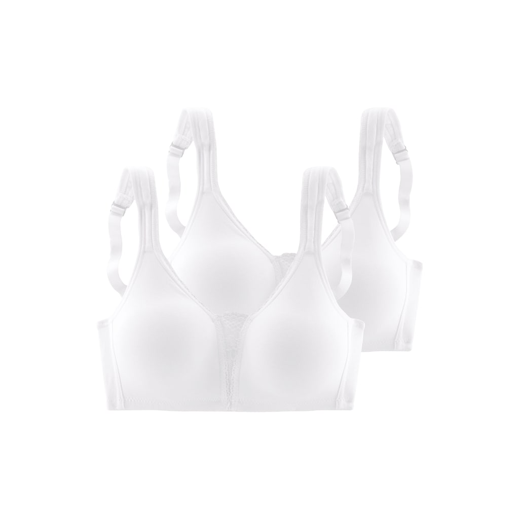 petite fleur Soft-BH, (Packung, 2 Stück)