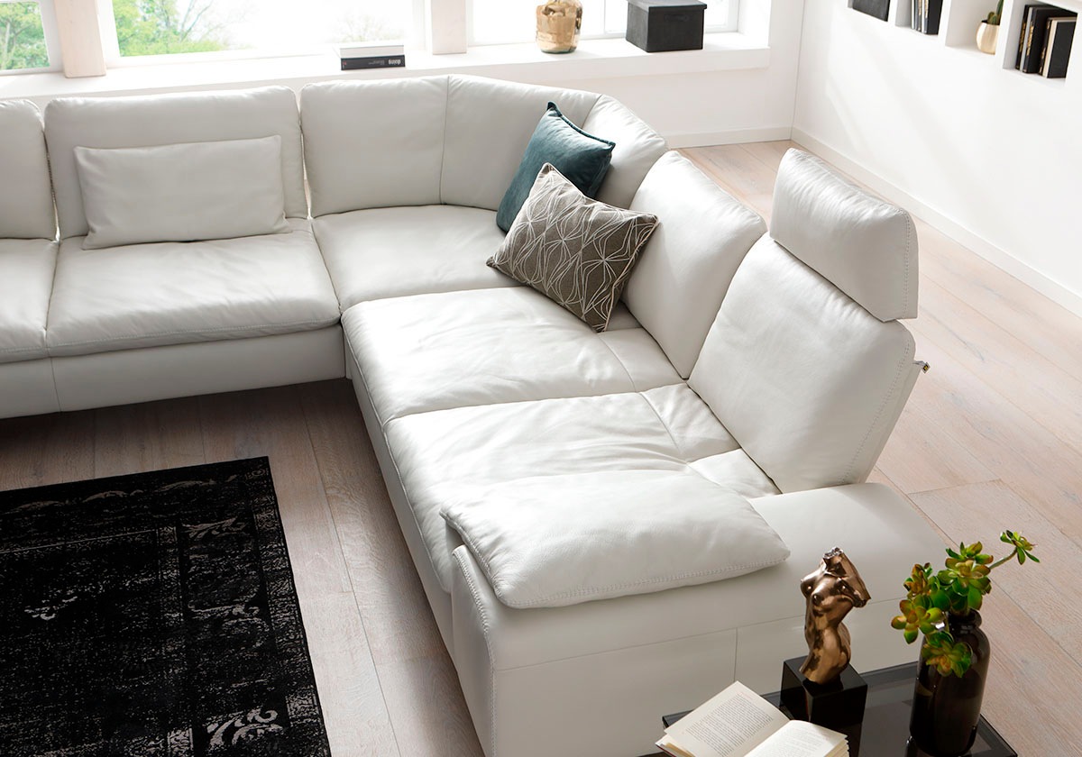 W.SCHILLIG Ecksofa "valentinoo, Designsofa, elegant und bequem, L-Form", (S günstig online kaufen