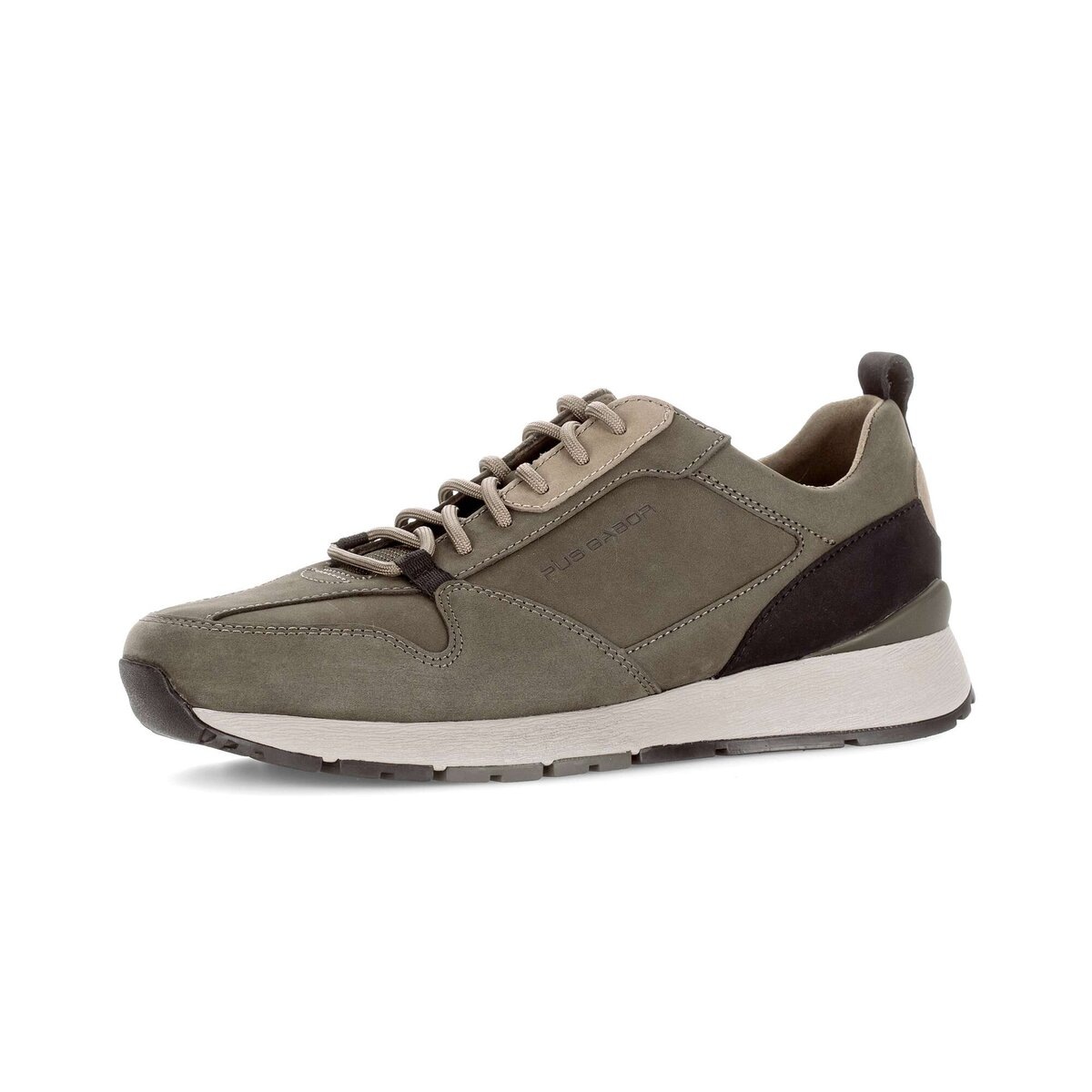 Sneaker GABOR "Sneaker low", Herren, Gr. 42, grün, Schuhe Sneaker