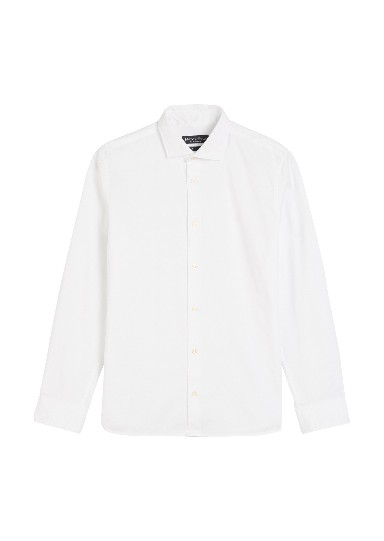 Marc O'Polo Langarmhemd »aus reiner Bio-Baumwolle«