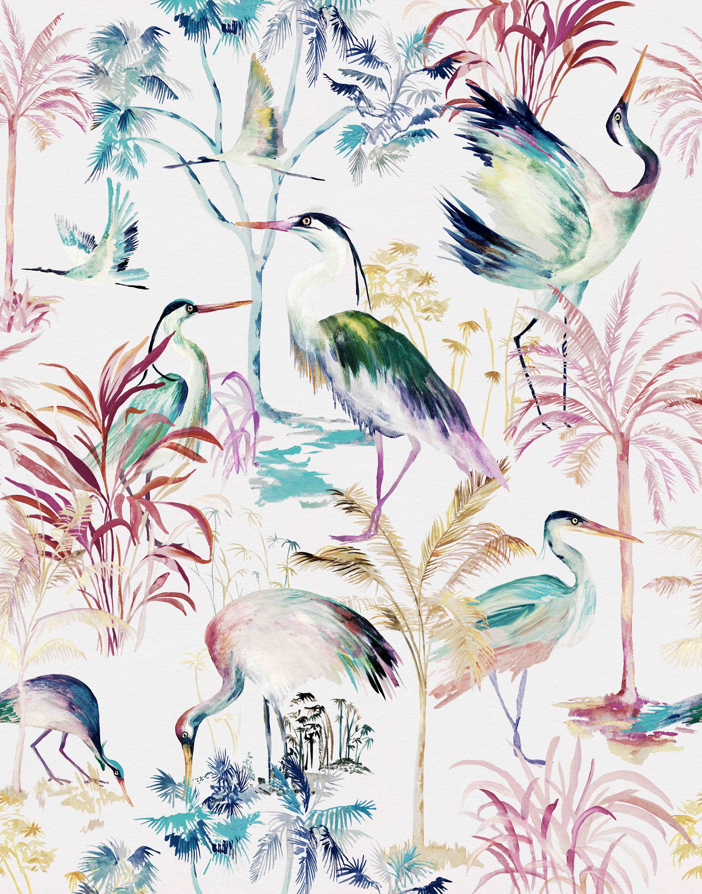 Marburg Fototapete »Fedora« matt glatt moderne Tapete für Wohnzimmer Schlafzimmer Küche