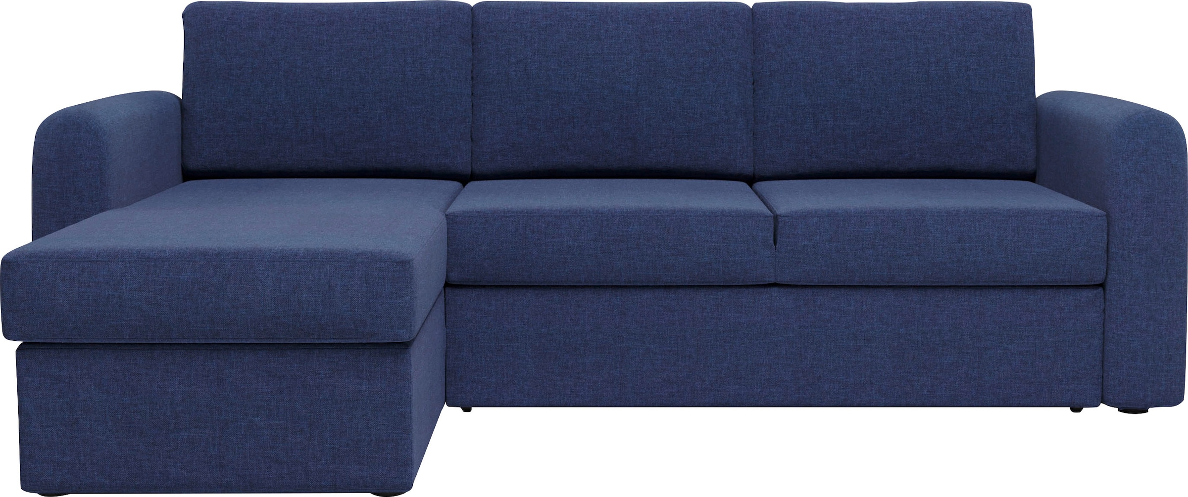 Home affaire Ecksofa "Delaware, Breite 223 cm, Webstoff fein, mit Stauraum" günstig online kaufen